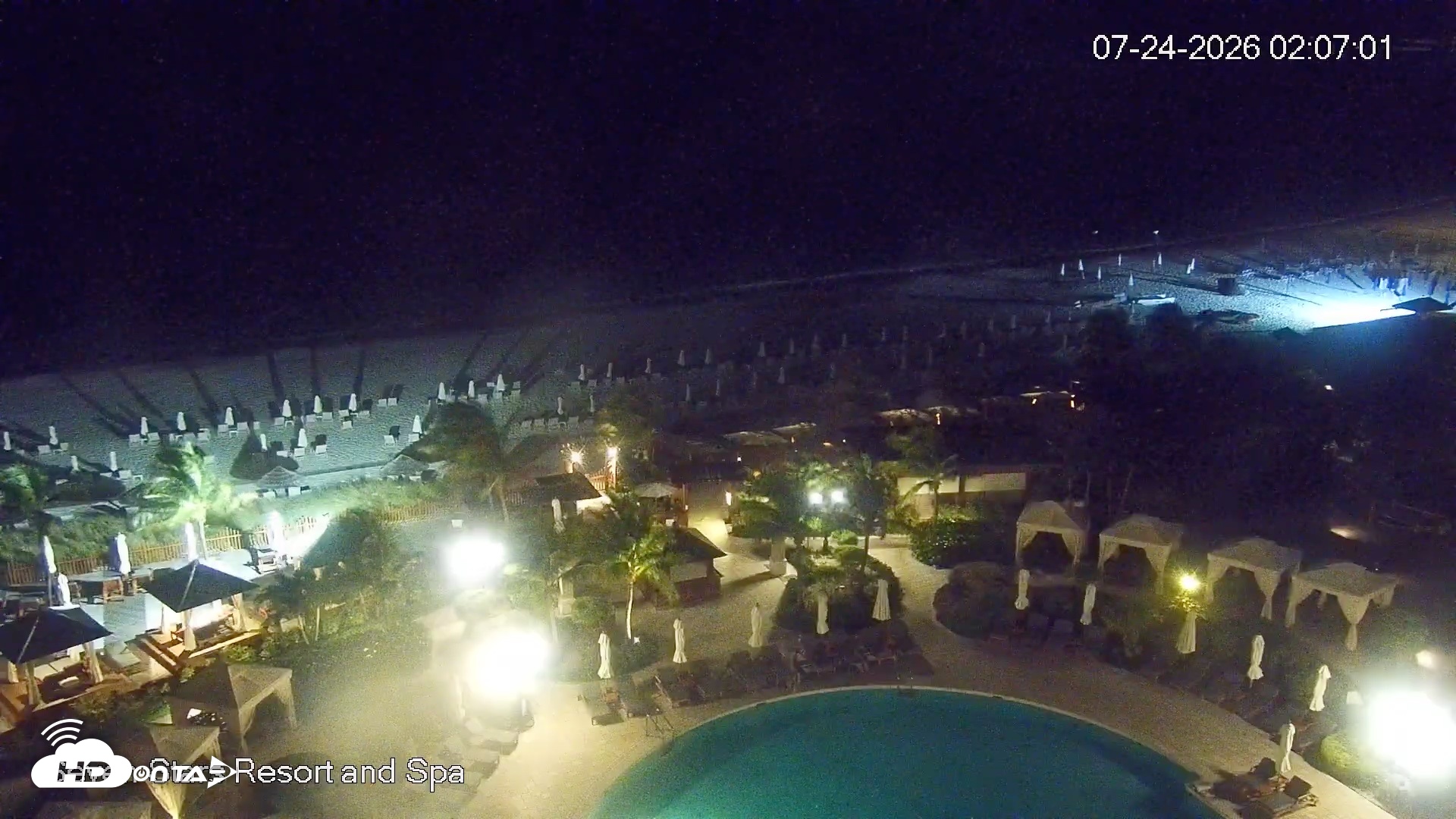 Snapshot of Turks and Caicos Seven Stars Resort Live Webcam taken Jul 24, 2026, 2:10am EDT