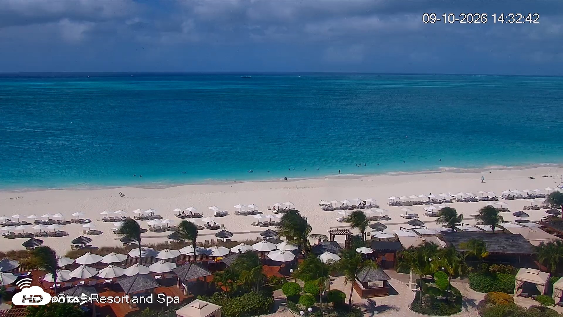 Snapshot of Turks and Caicos Seven Stars Resort Live Webcam taken Sep 10, 2026, 2:35pm EDT