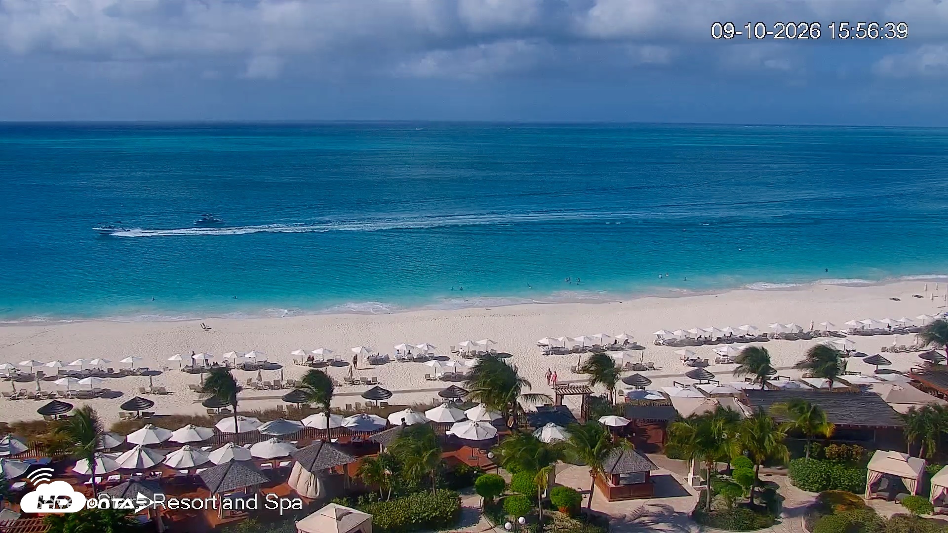 Snapshot of Turks and Caicos Seven Stars Resort Live Webcam taken Sep 10, 2026, 4:00pm EDT