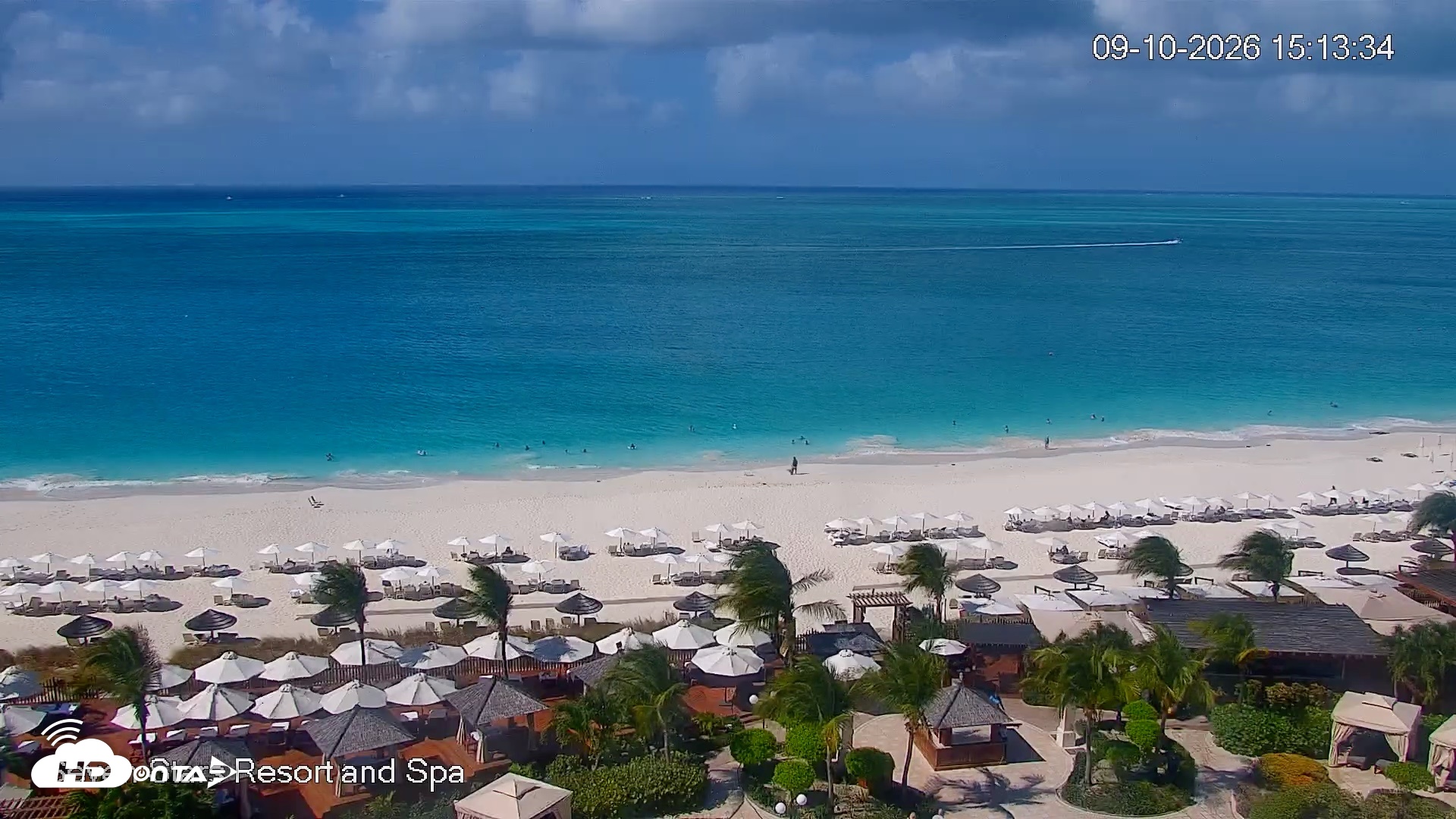 Snapshot of Turks and Caicos Seven Stars Resort Live Webcam taken Sep 10, 2026, 3:16pm EDT