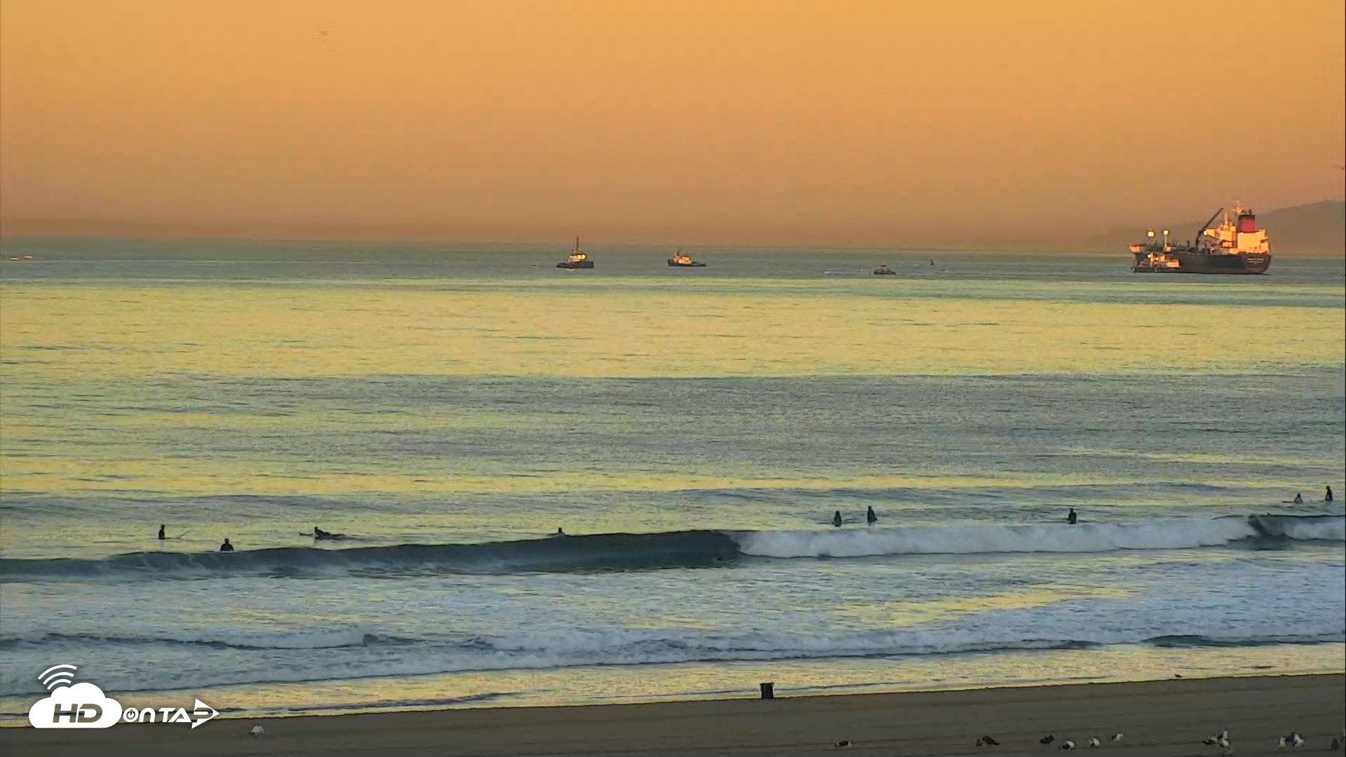 Snapshot of El Porto Beach Roving Live Cam taken Oct 3, 2026, 6:59am PDT