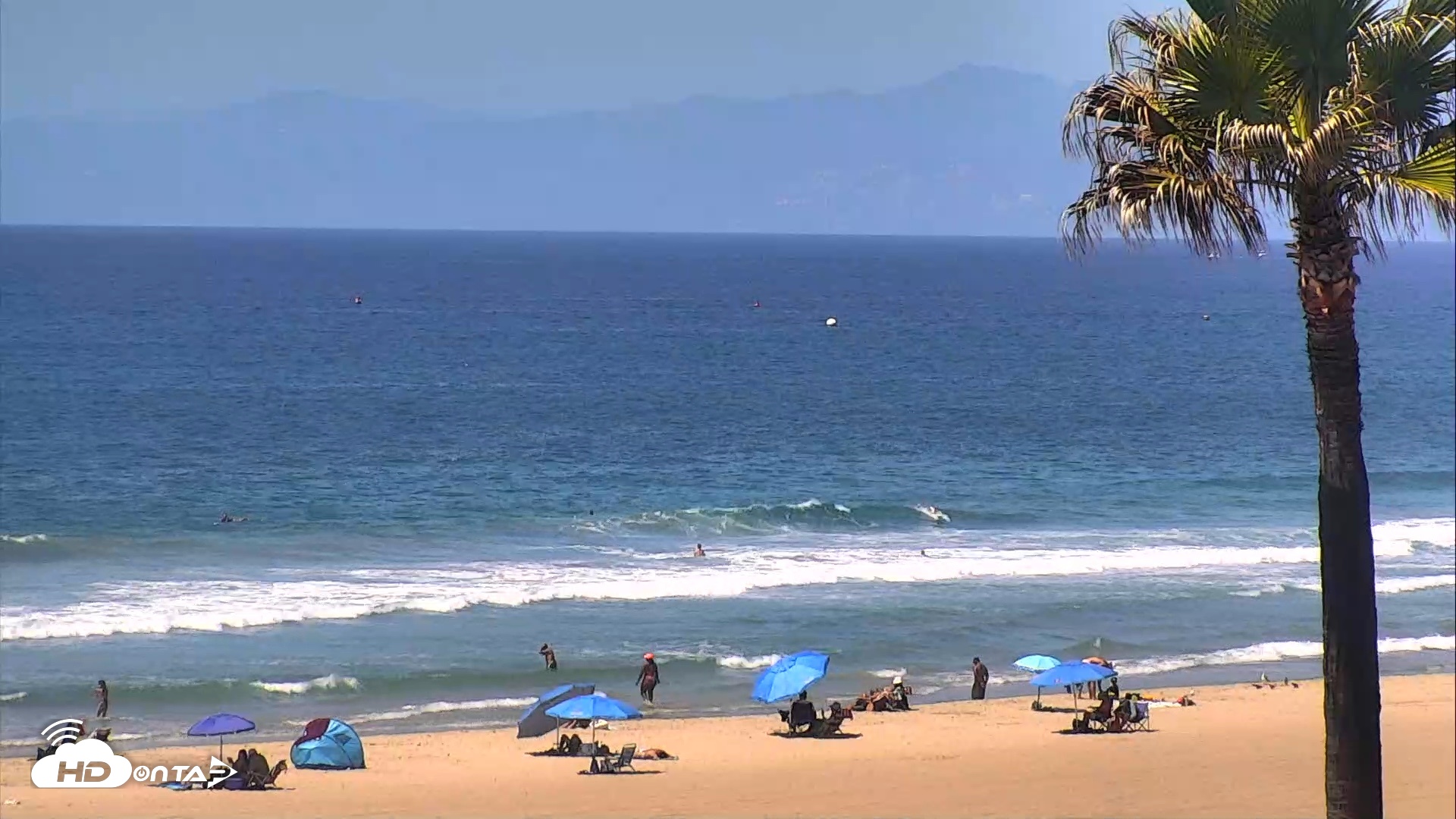 Snapshot of El Porto Beach Roving Live Cam taken Sep 10, 2026, 12:41pm PDT