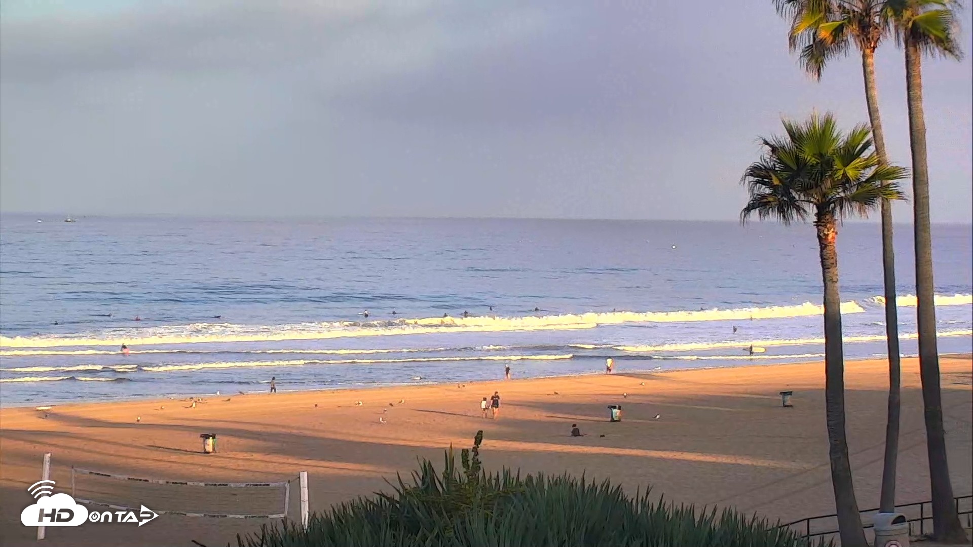 Snapshot of El Porto Beach Roving Live Cam taken Aug 31, 2026, 7:16am PDT