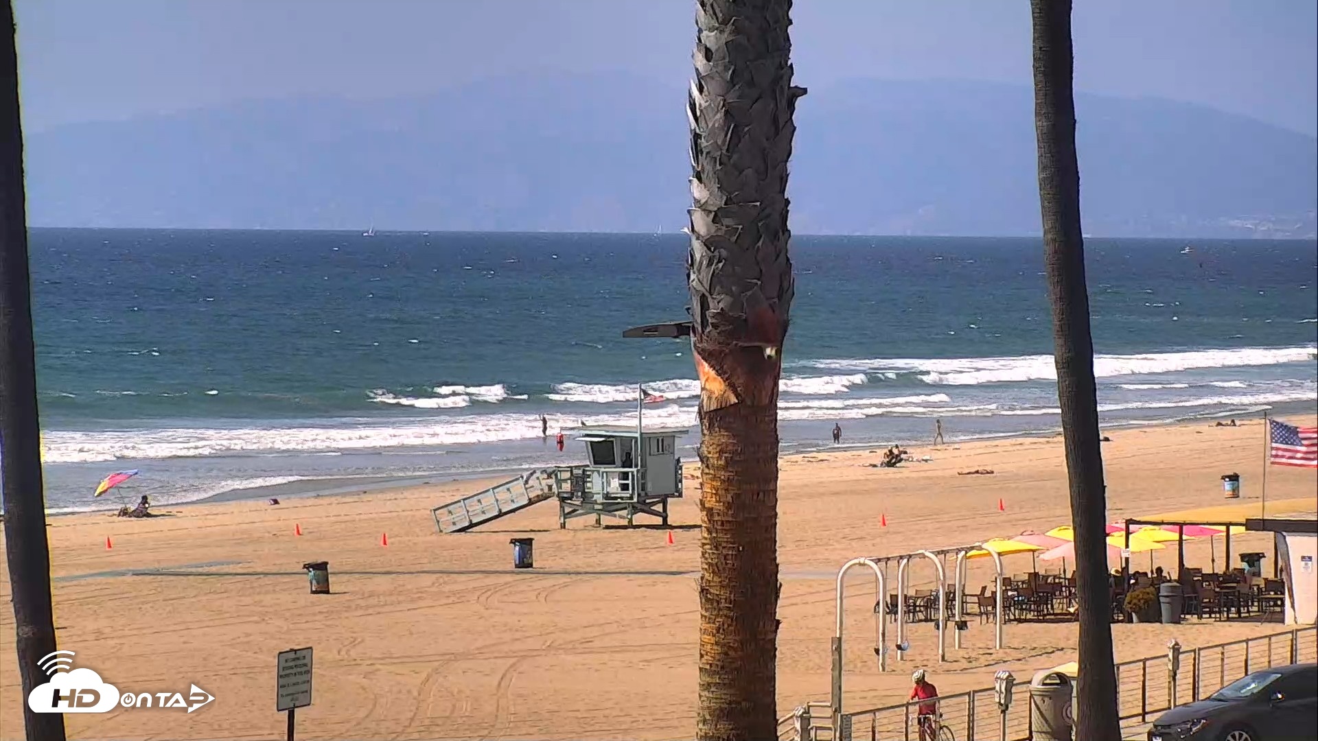 Snapshot of El Porto Beach Roving Live Cam taken Sep 22, 2026, 2:29pm PDT