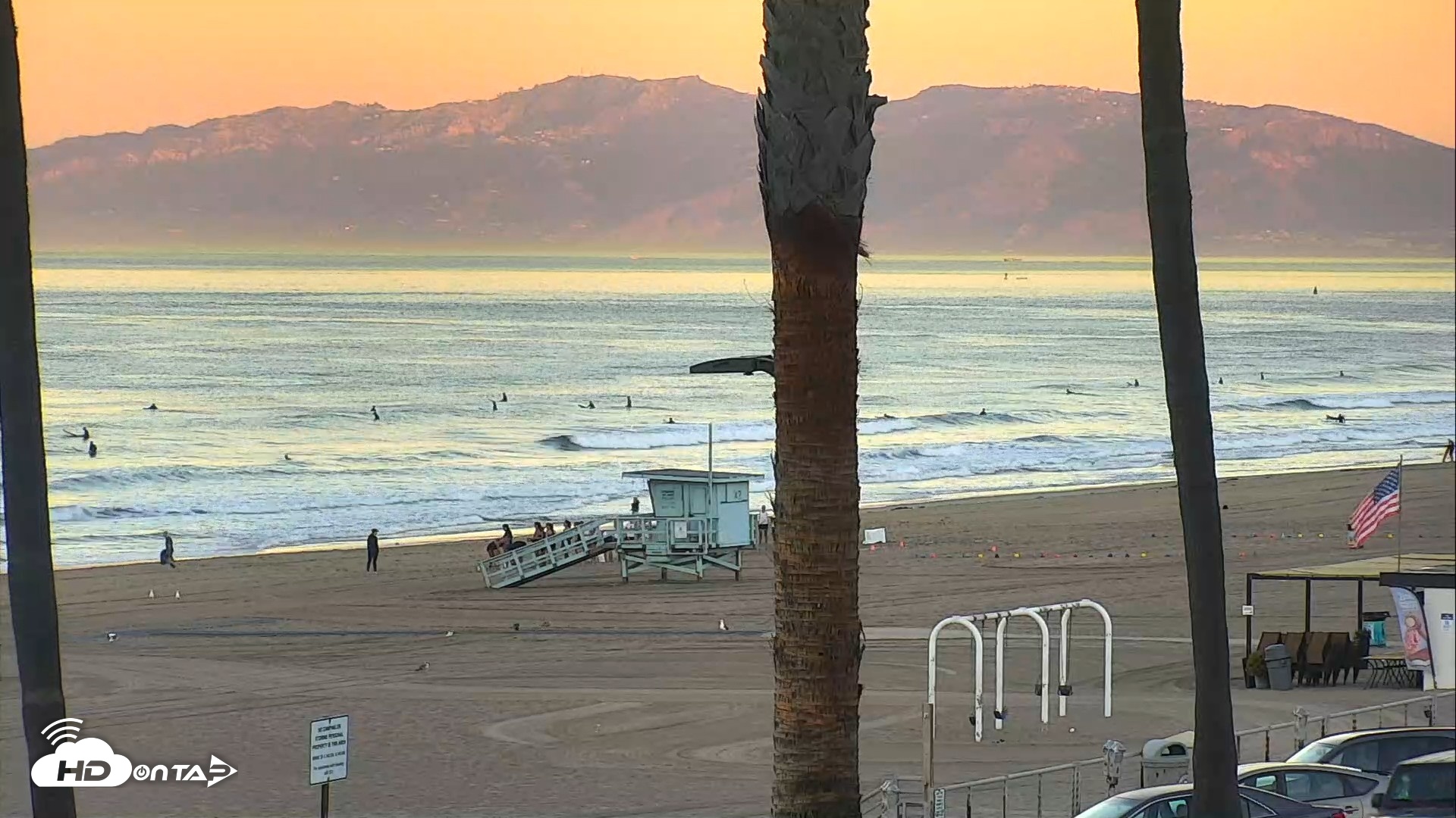 Snapshot of El Porto Beach Roving Live Cam taken Oct 3, 2026, 6:57am PDT