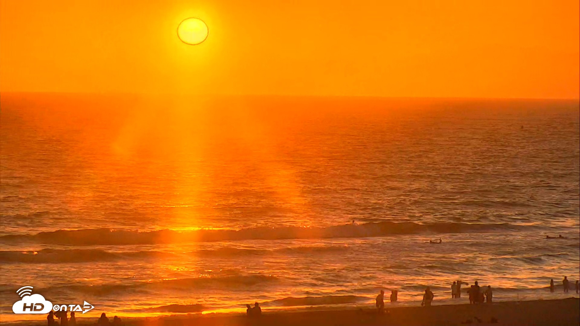 Snapshot of El Porto Beach Roving Live Cam taken Aug 1, 2026, 7:47pm PDT