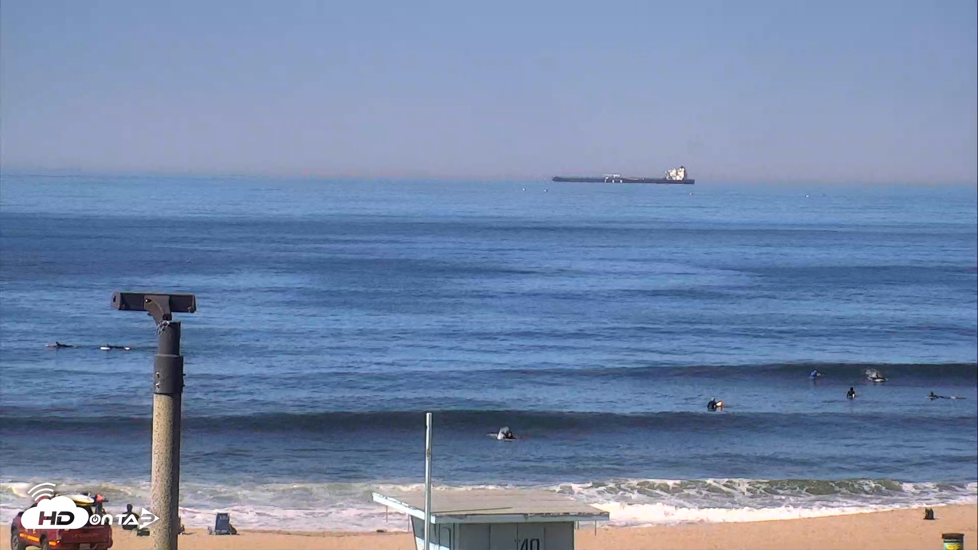 Snapshot of El Porto Beach Roving Live Cam taken Mar 6, 2026, 10:31am PST