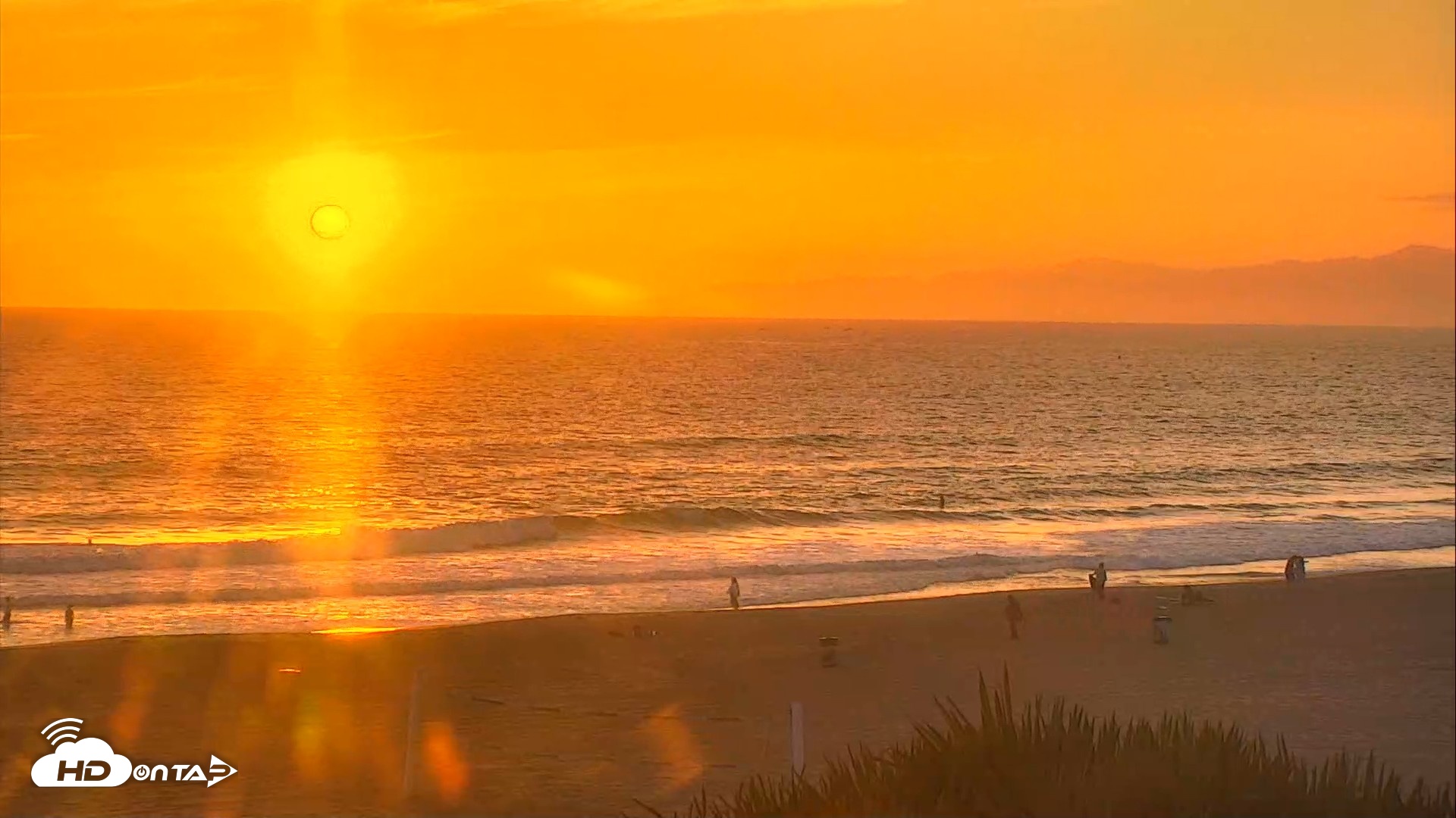 Snapshot of El Porto Beach Roving Live Cam taken Apr 24, 2026, 7:24pm PDT