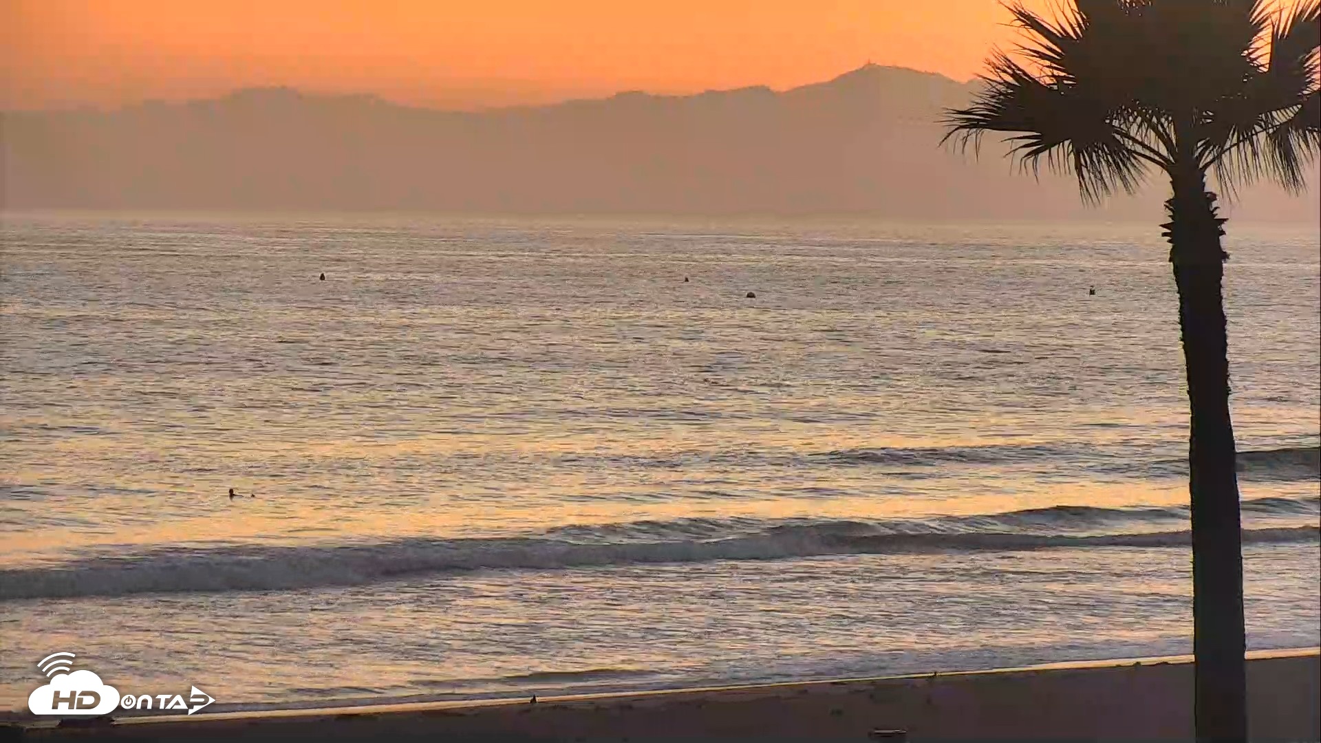 Snapshot of El Porto Beach Roving Live Cam taken Jun 9, 2026, 8:11pm PDT