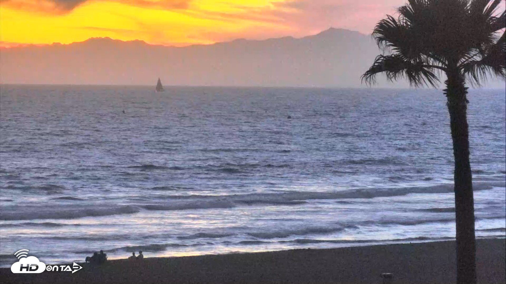 Snapshot of El Porto Beach Roving Live Cam taken Aug 16, 2026, 8:06pm PDT