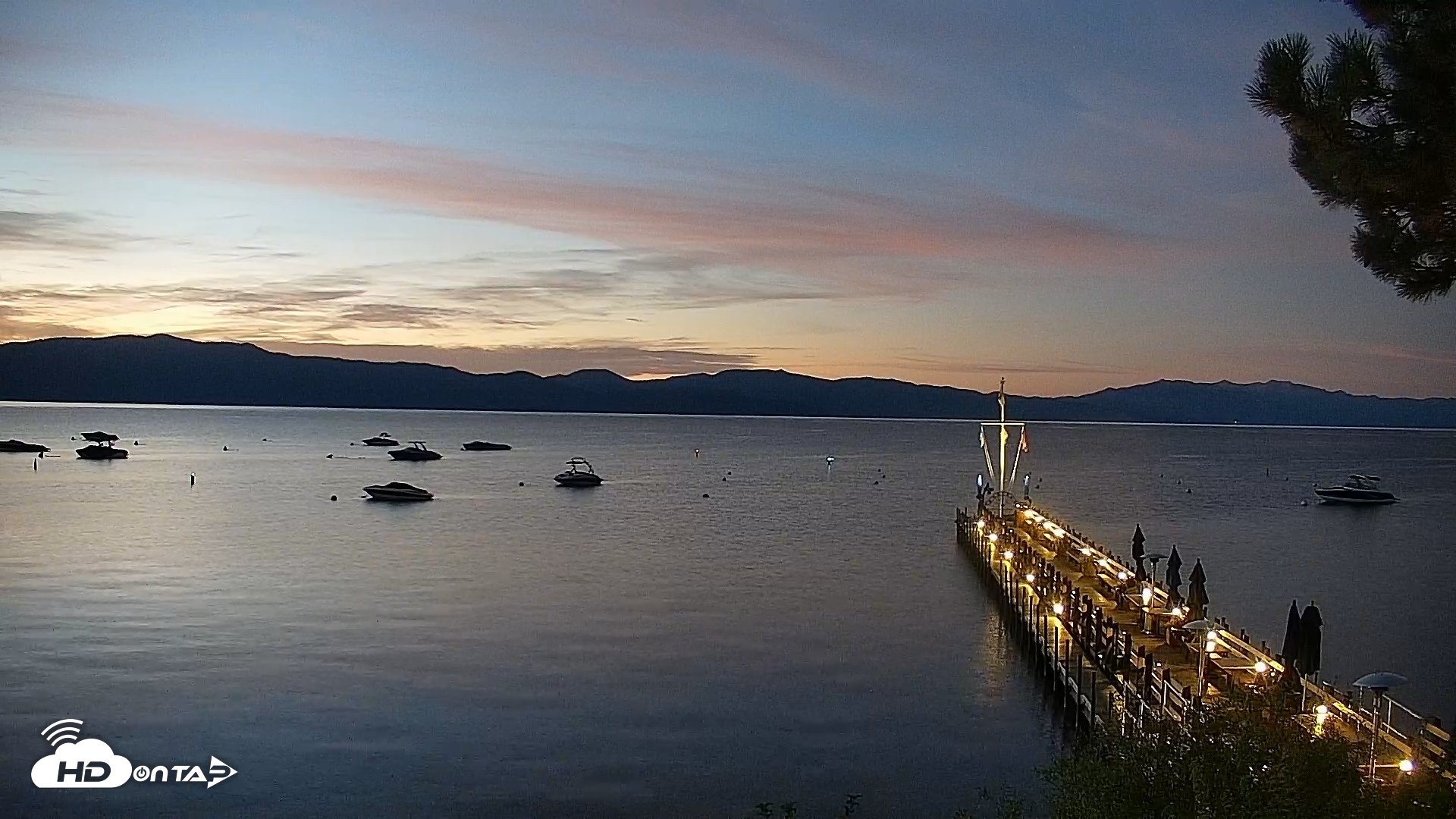 Snapshot of Garwoods Grill and Pier Live Cam taken Aug 19, 2026, 5:48am PDT