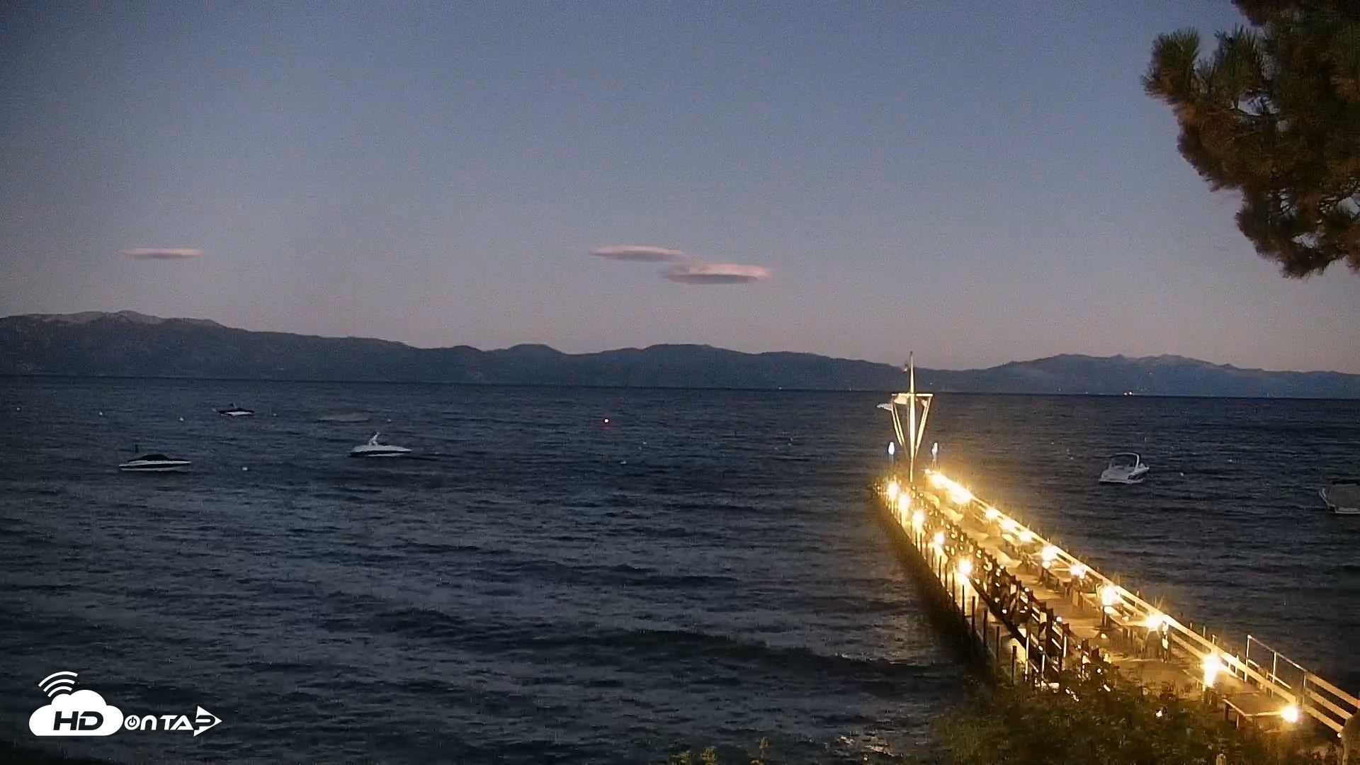 Snapshot of Garwoods Grill and Pier Live Cam taken Sep 12, 2026, 7:47pm PDT