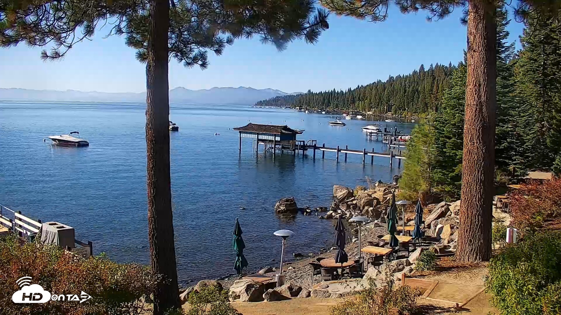 Snapshot of Garwoods Grill and Pier Live Cam taken Sep 18, 2026, 8:59am PDT