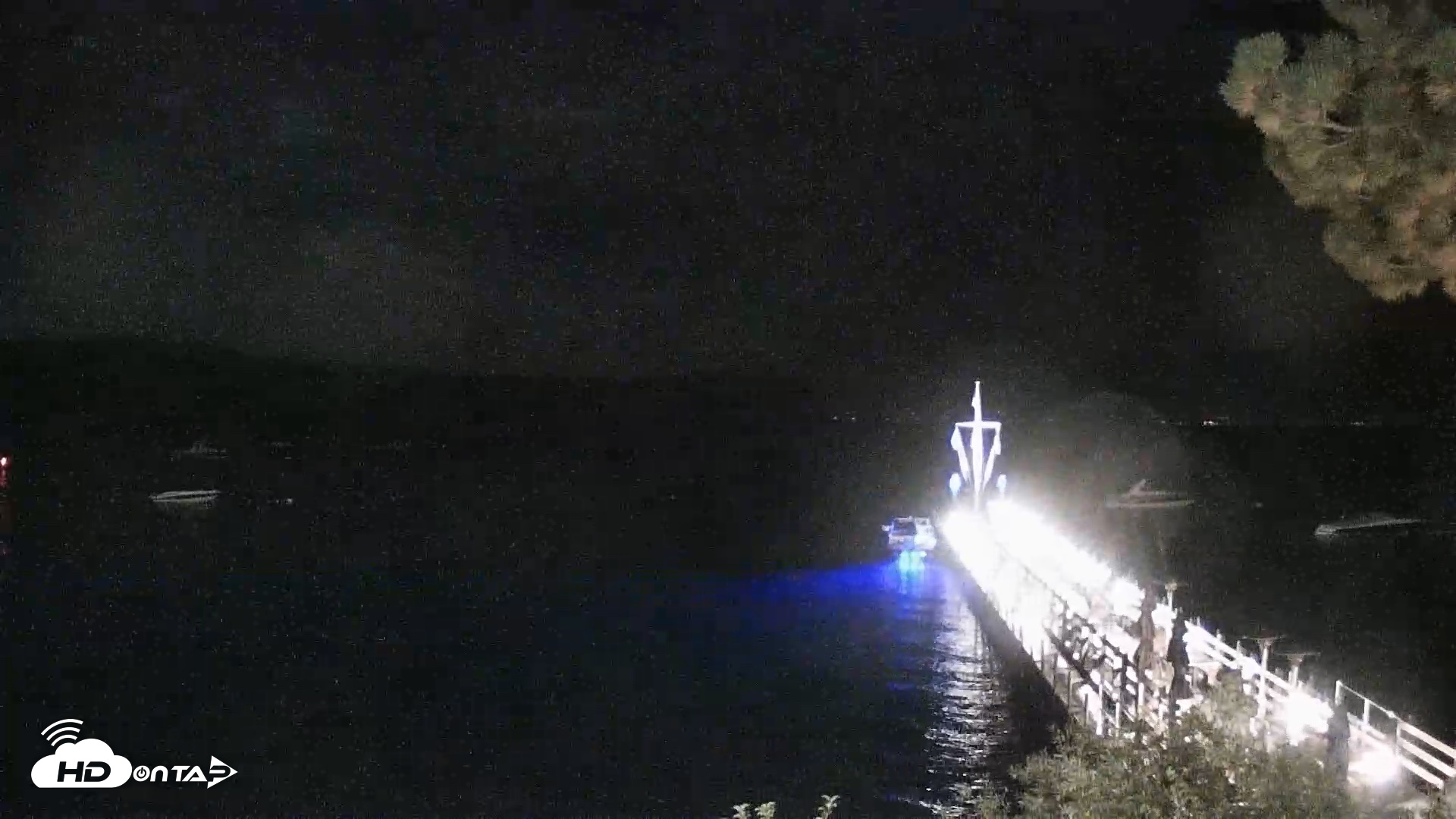 Snapshot of Garwoods Grill and Pier Live Cam taken Aug 31, 2026, 9:42pm PDT