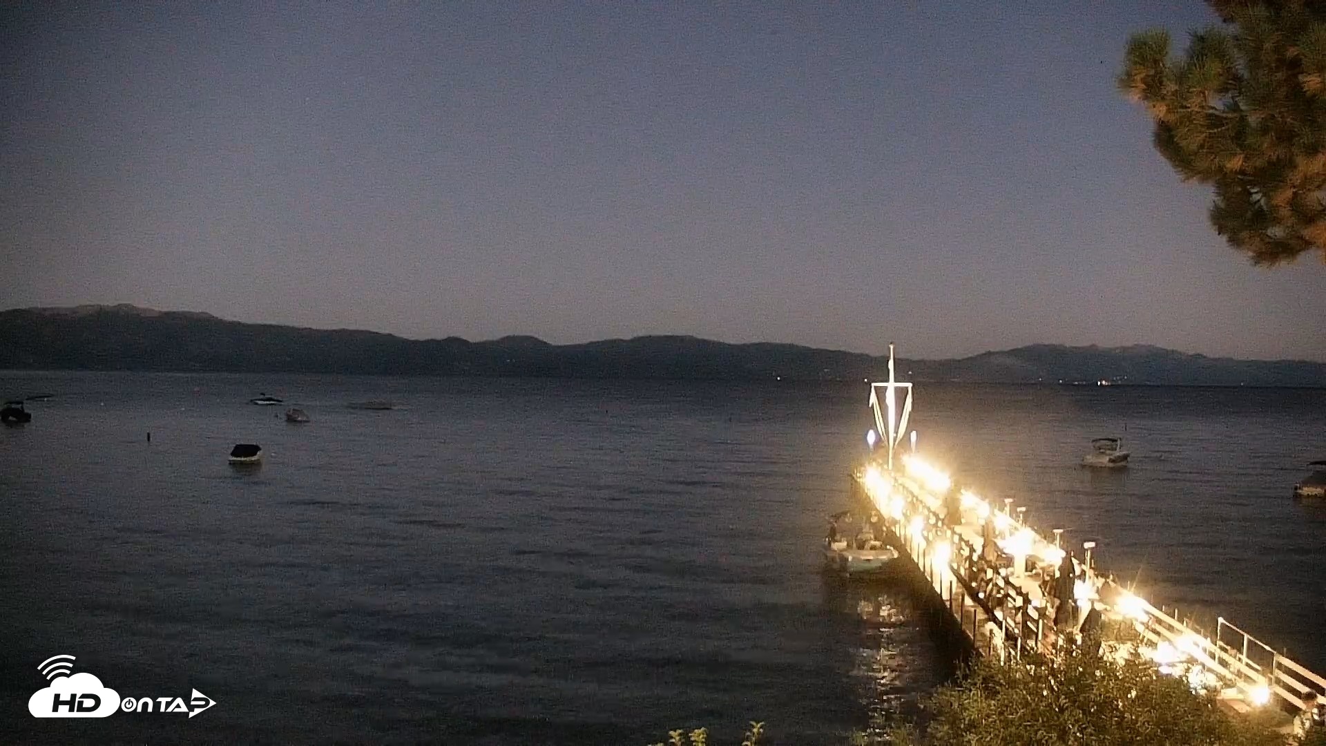 Snapshot of Garwoods Grill and Pier Live Cam taken Aug 29, 2026, 8:17pm PDT