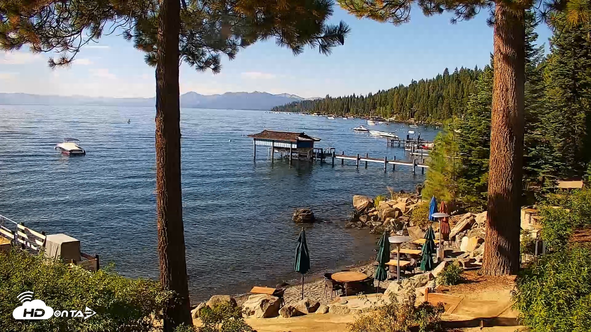 Snapshot of Garwoods Grill and Pier Live Cam taken Aug 27, 2026, 8:55am PDT