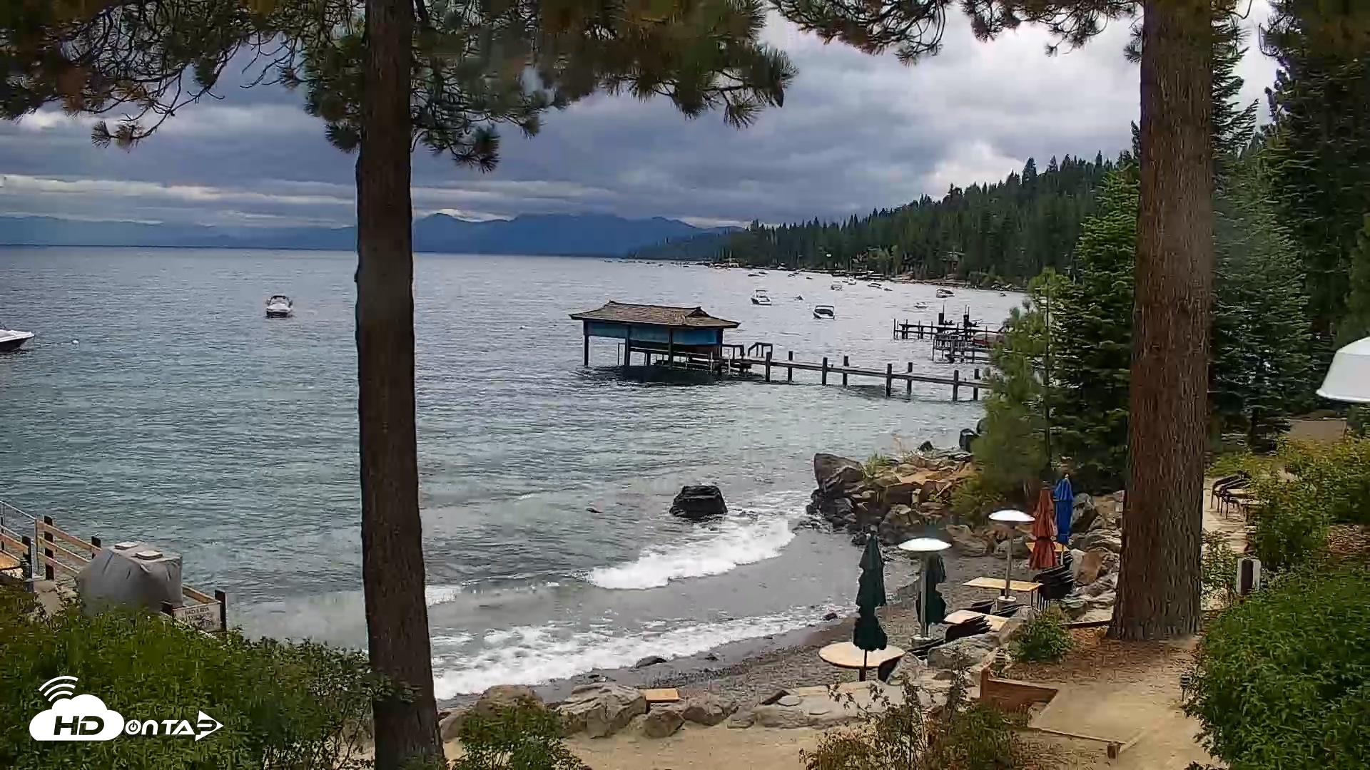 Snapshot of Garwoods Grill and Pier Live Cam taken Sep 3, 2026, 3:09pm PDT