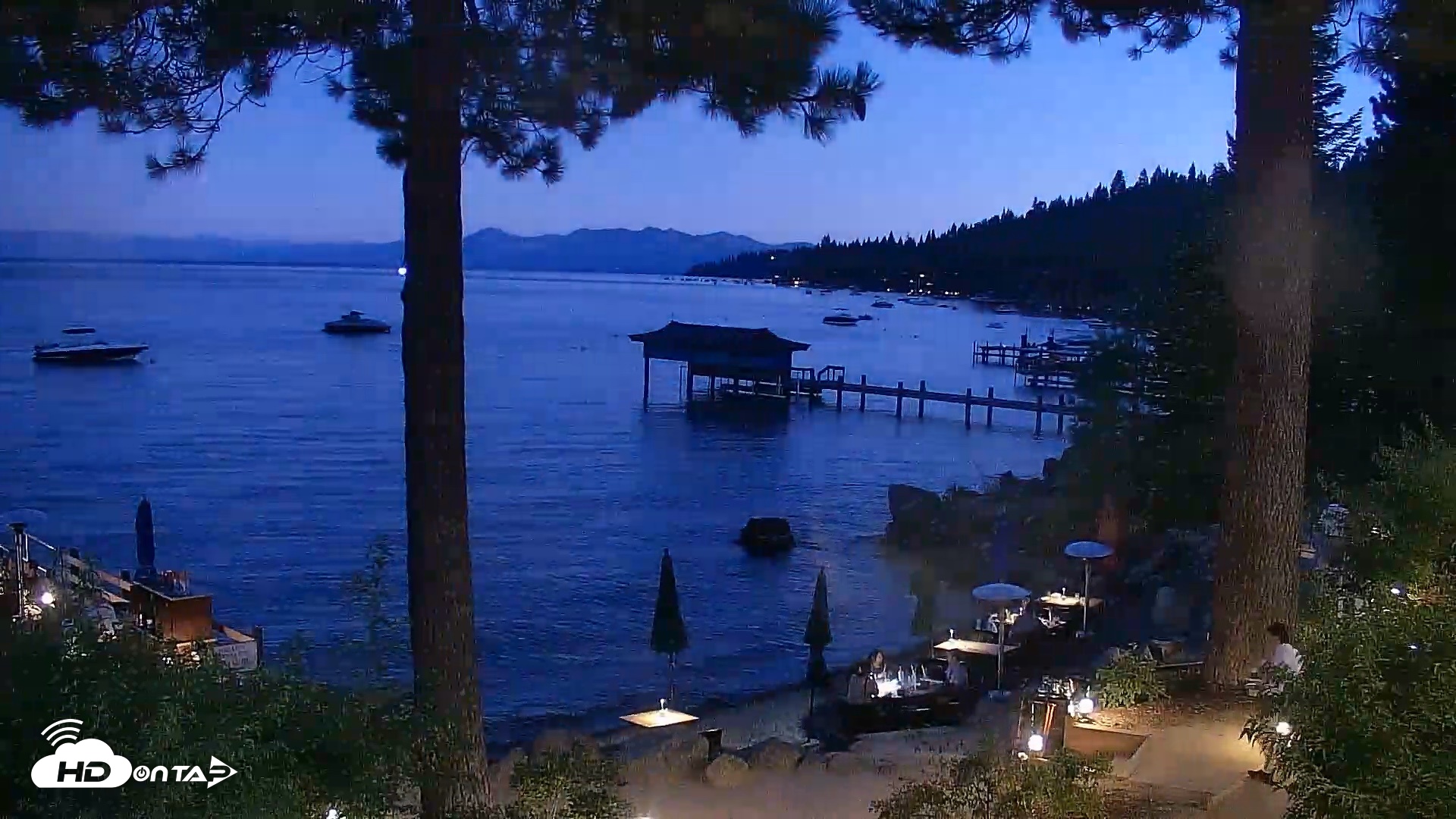 Snapshot of Garwoods Grill and Pier Live Cam taken Aug 19, 2026, 8:19pm PDT