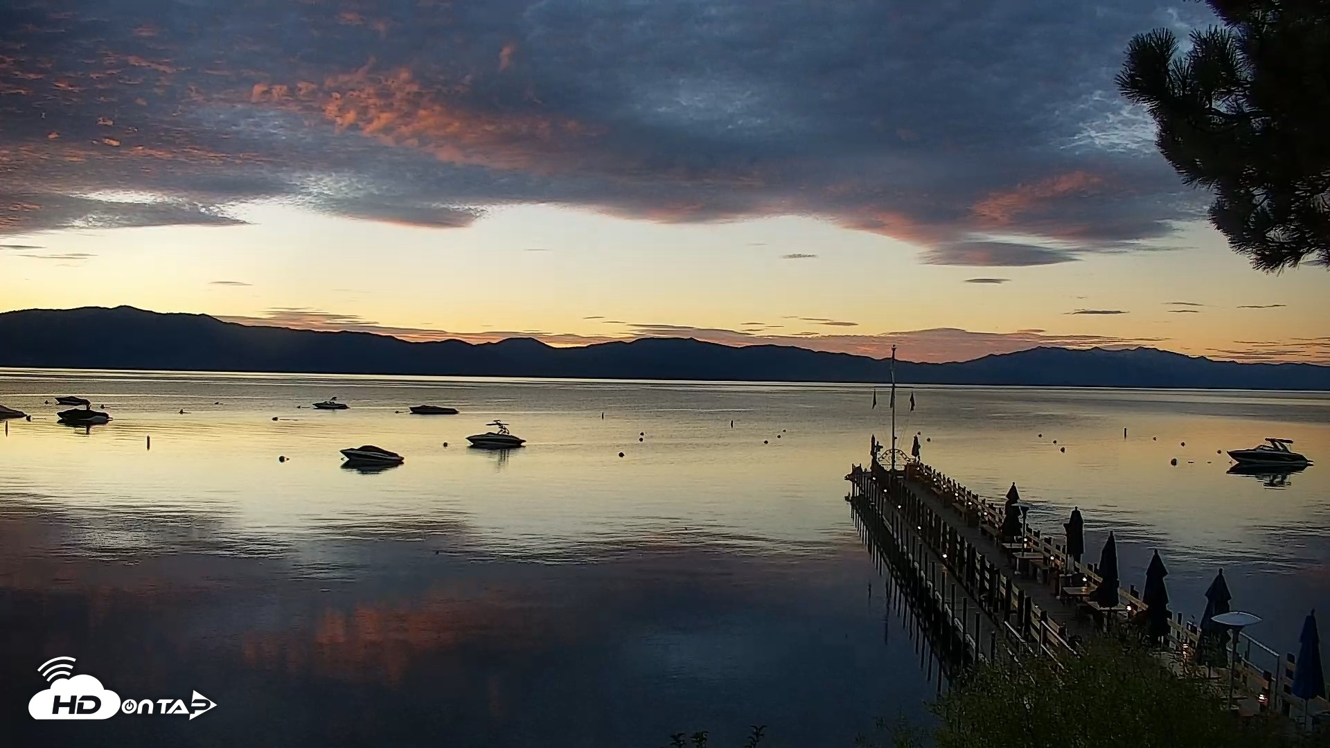 Snapshot of Garwoods Grill and Pier Live Cam taken Sep 10, 2026, 6:34am PDT