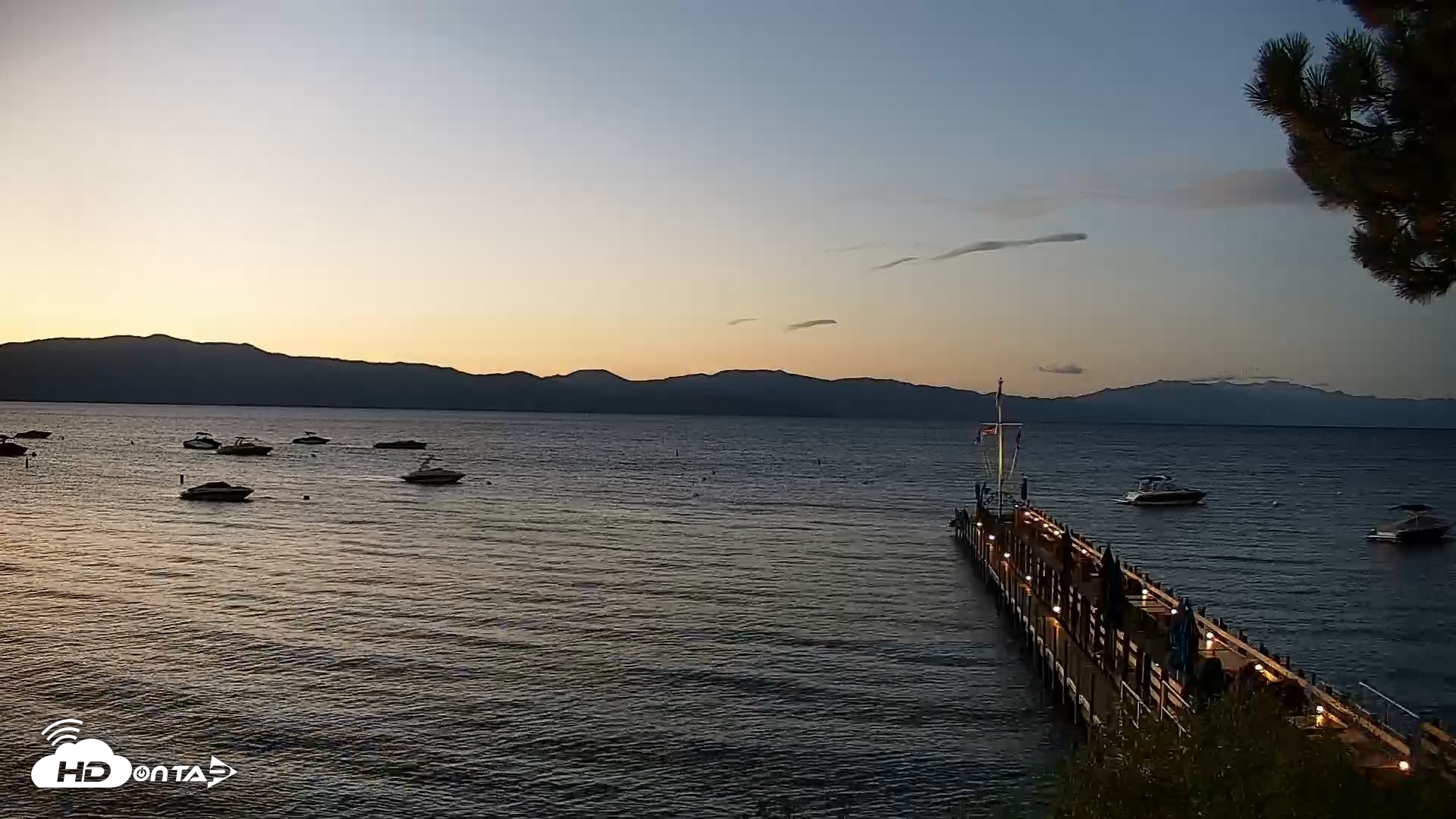 Snapshot of Garwoods Grill and Pier Live Cam taken Aug 14, 2026, 5:56am PDT