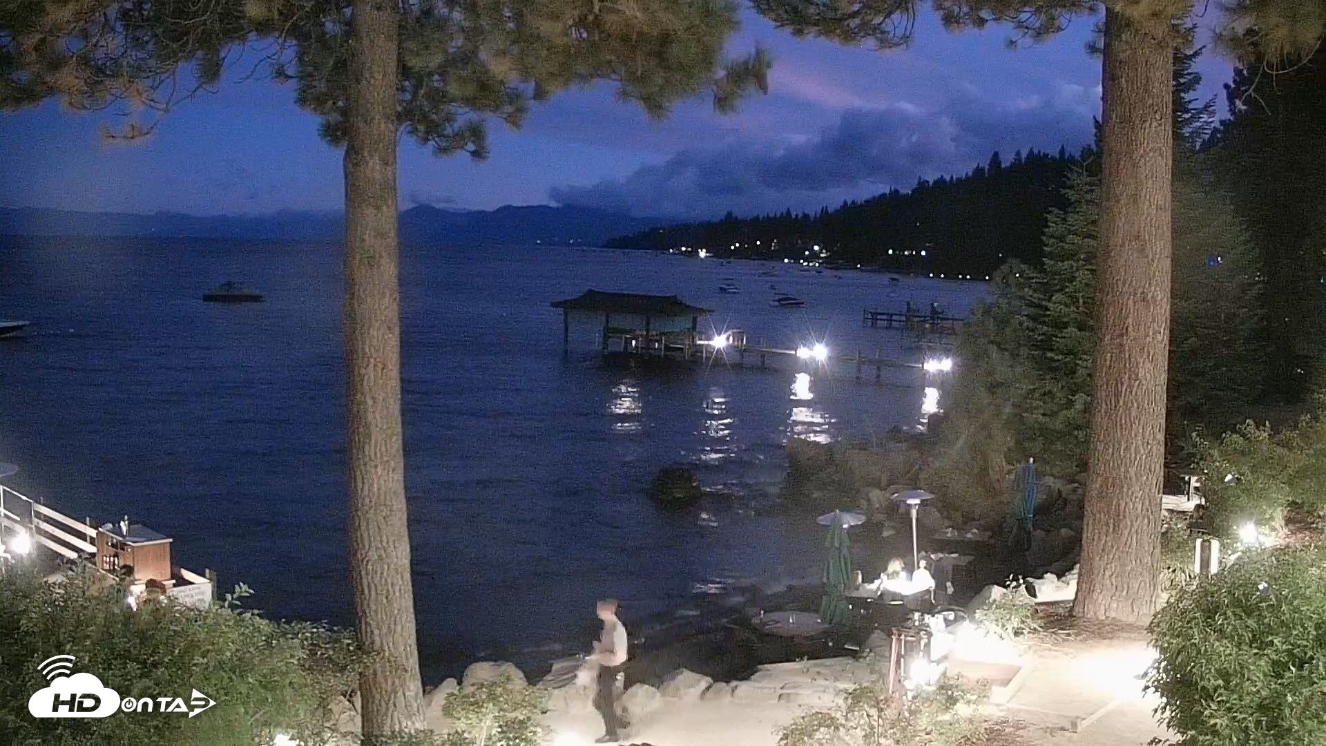 Snapshot of Garwoods Grill and Pier Live Cam taken Sep 5, 2026, 8:06pm PDT