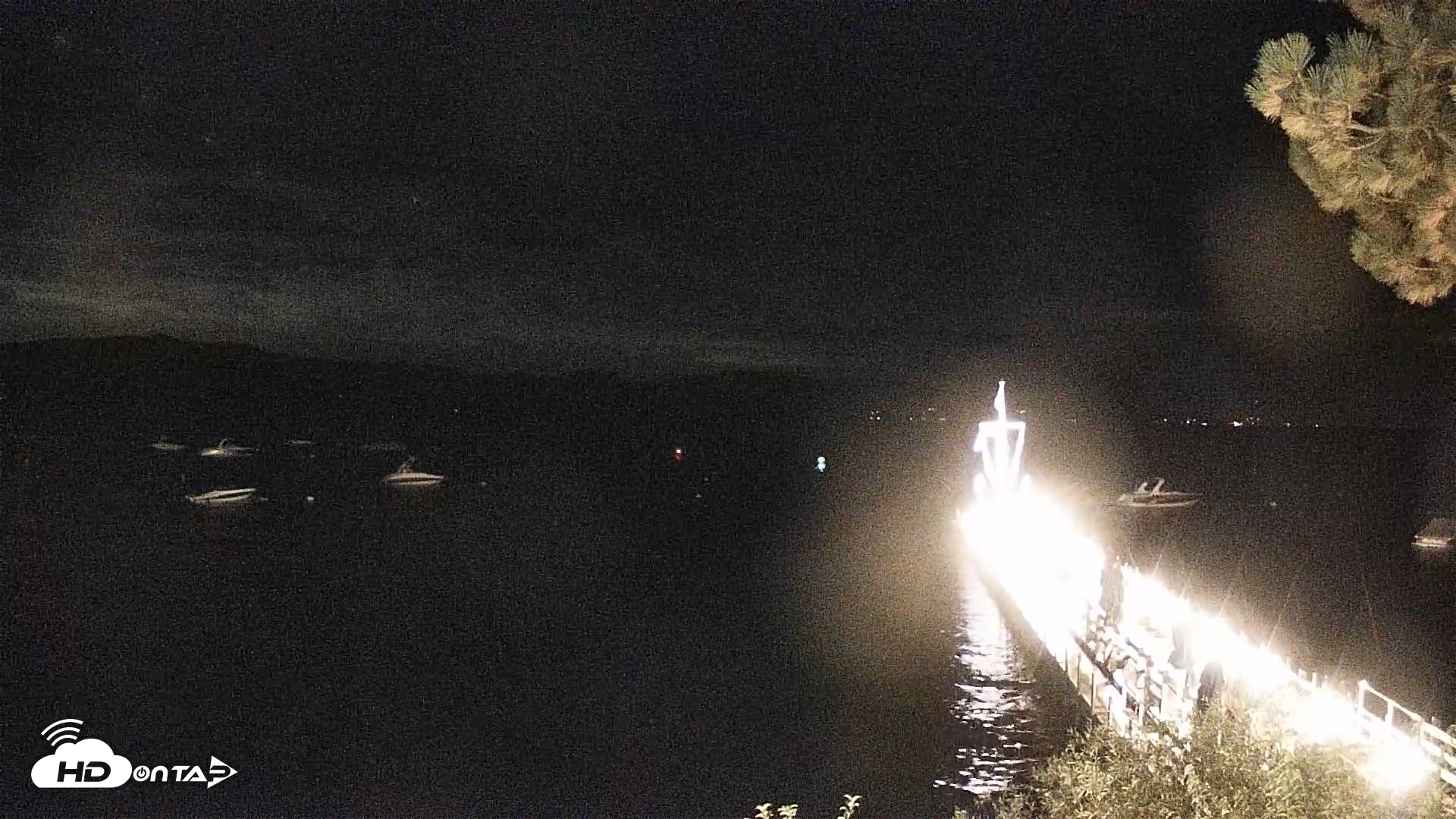 Snapshot of Garwoods Grill and Pier Live Cam taken Aug 13, 2026, 9:53pm PDT