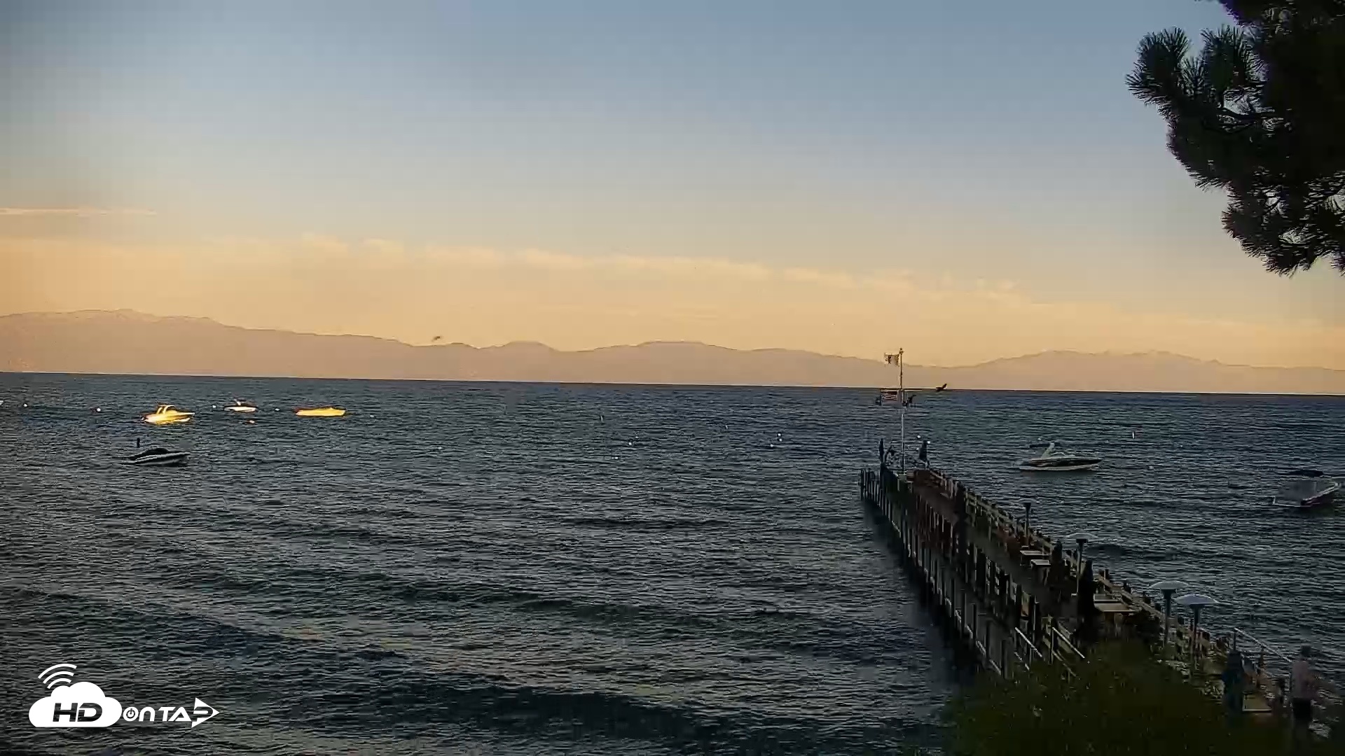 Snapshot of Garwoods Grill and Pier Live Cam taken Sep 1, 2026, 6:38pm PDT