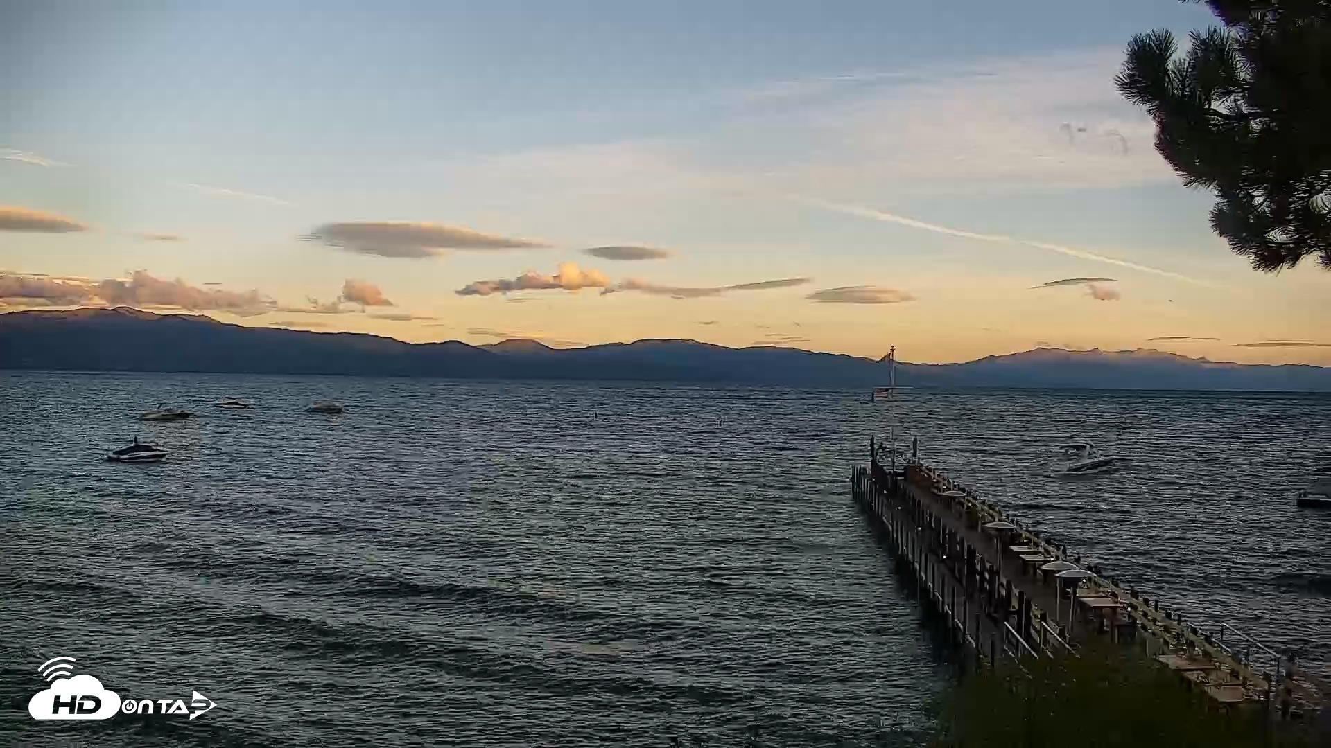 Snapshot of Garwoods Grill and Pier Live Cam taken Sep 2, 2026, 7:12pm PDT