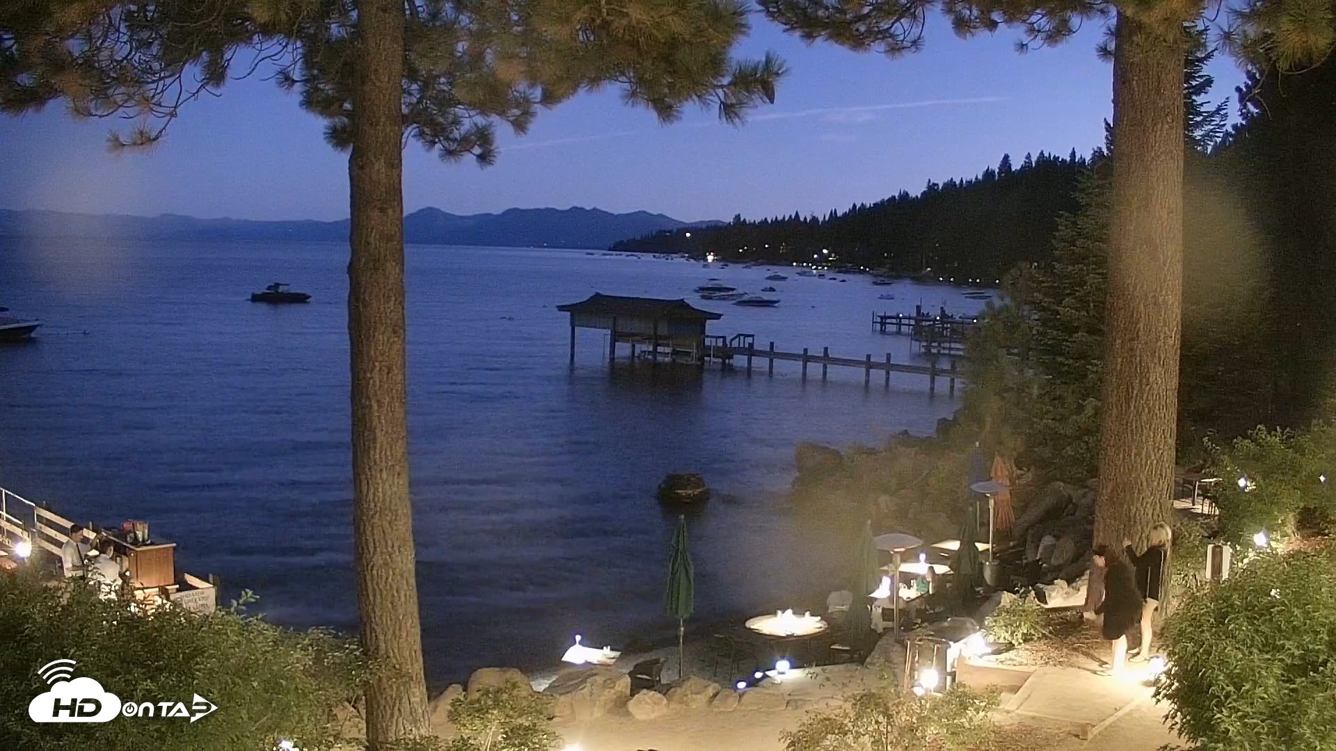 Snapshot of Garwoods Grill and Pier Live Cam taken Aug 26, 2026, 8:17pm PDT
