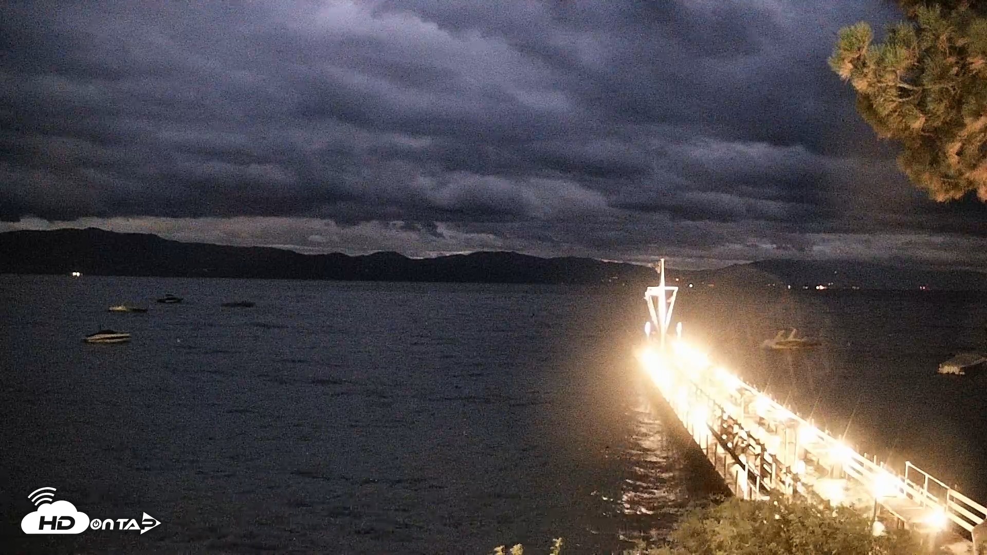 Snapshot of Garwoods Grill and Pier Live Cam taken Sep 3, 2026, 8:04pm PDT