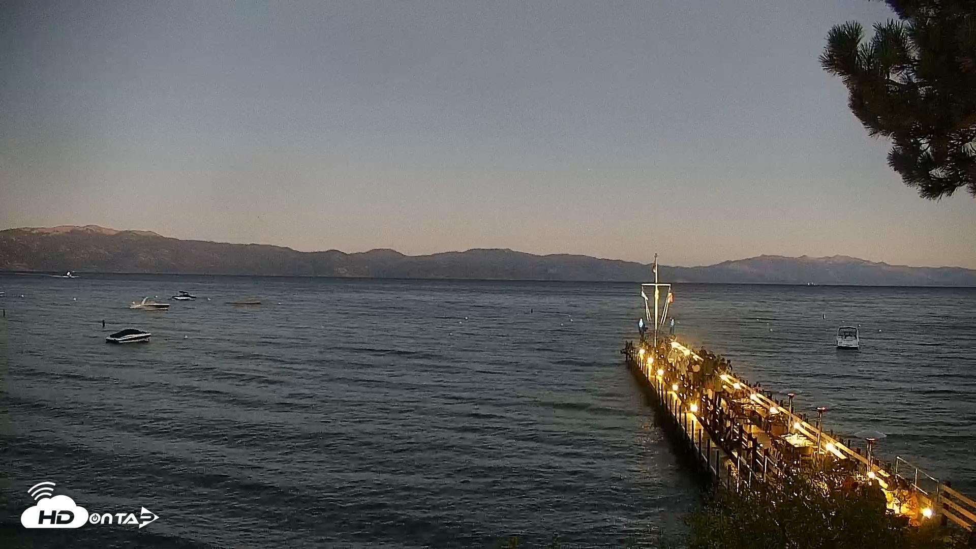 Snapshot of Garwoods Grill and Pier Live Cam taken Sep 6, 2026, 7:50pm PDT