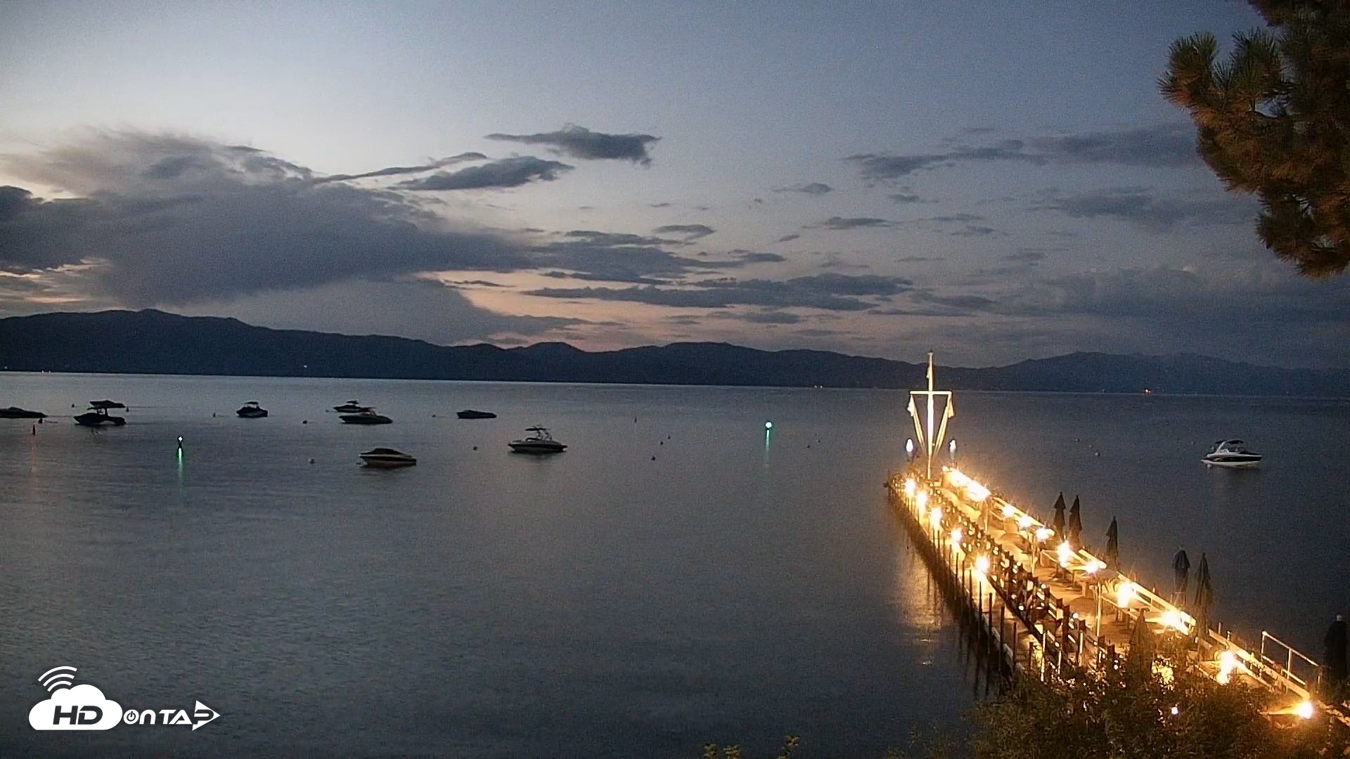 Snapshot of Garwoods Grill and Pier Live Cam taken Aug 11, 2026, 5:34am PDT