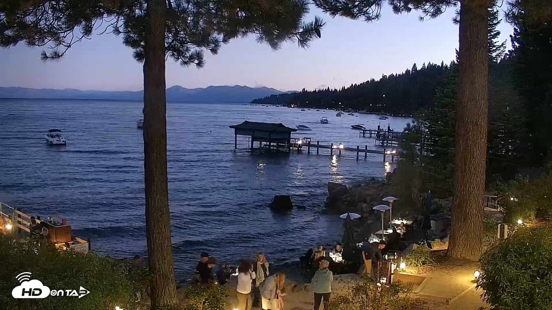 Snapshot of Garwoods Grill and Pier Live Cam taken Sep 6, 2026, 7:51pm PDT