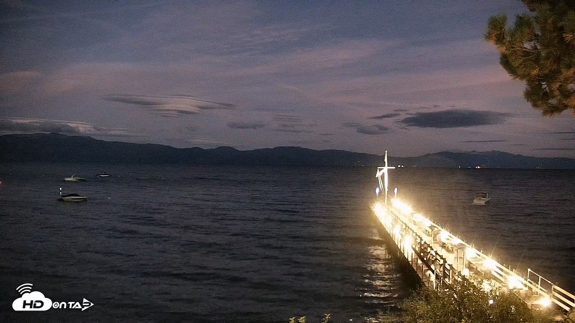 Snapshot of Garwoods Grill and Pier Live Cam taken Sep 2, 2026, 8:12pm PDT