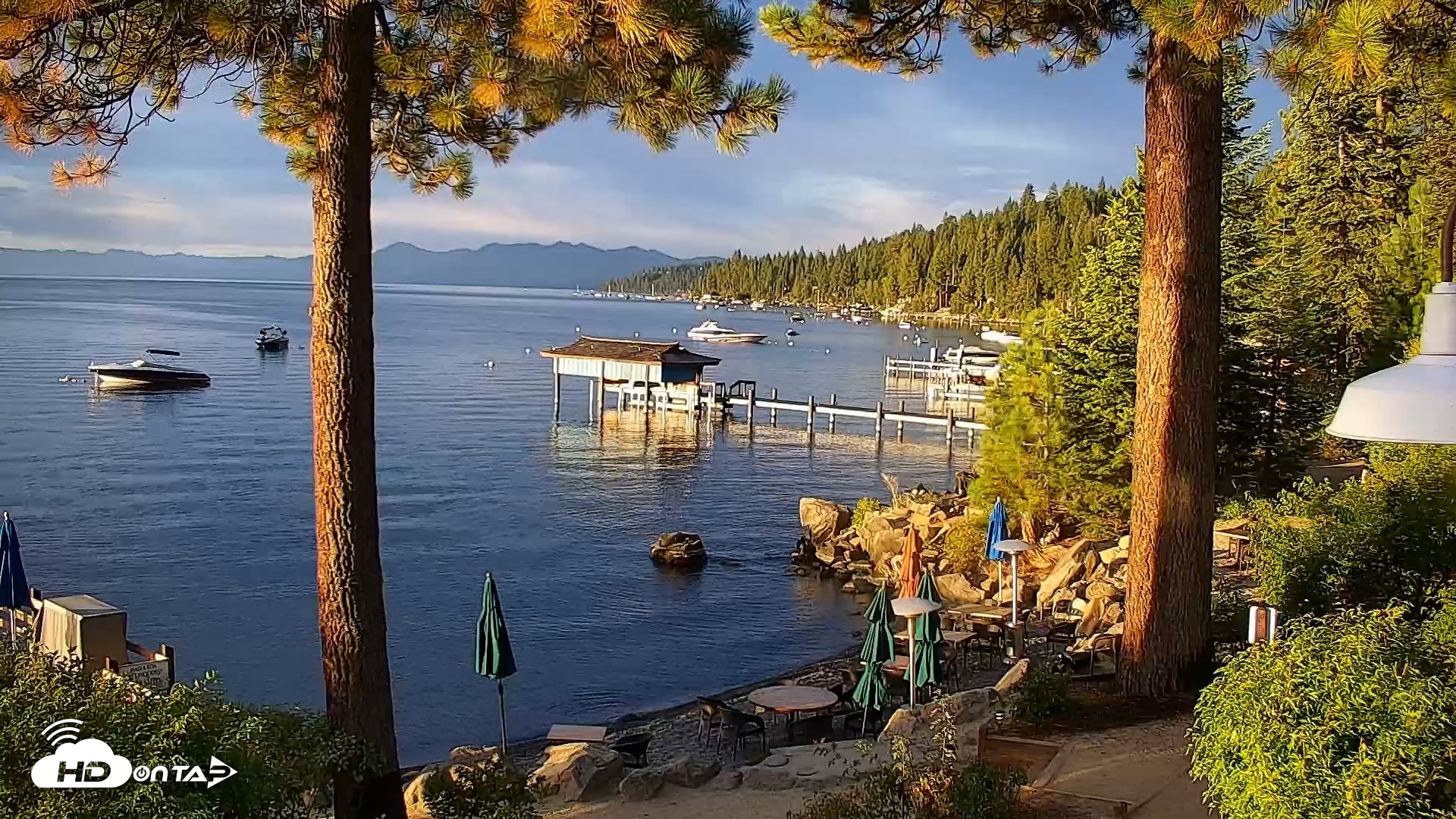 Snapshot of Garwoods Grill and Pier Live Cam taken Aug 25, 2026, 6:51am PDT