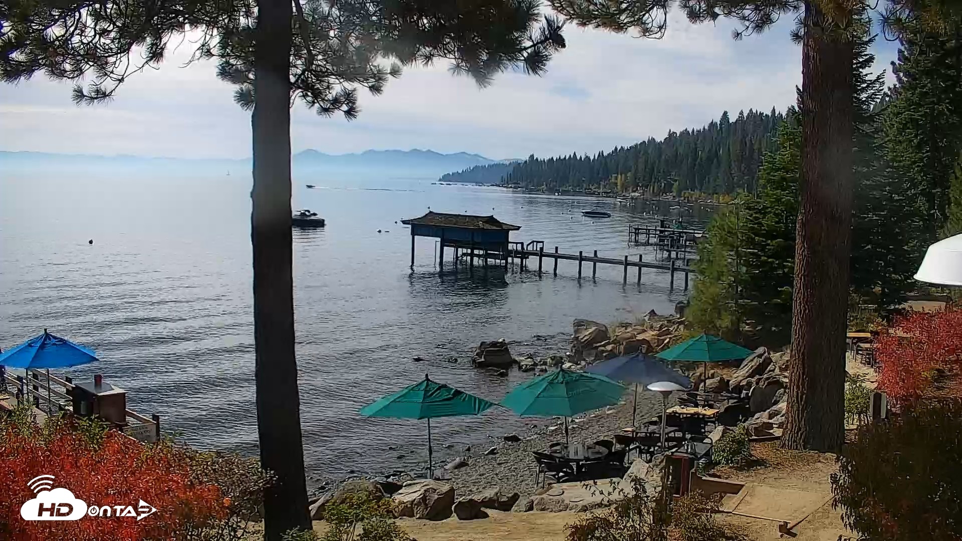 Snapshot of Garwoods Grill and Pier Live Cam taken Oct 2, 2026, 10:56am PDT