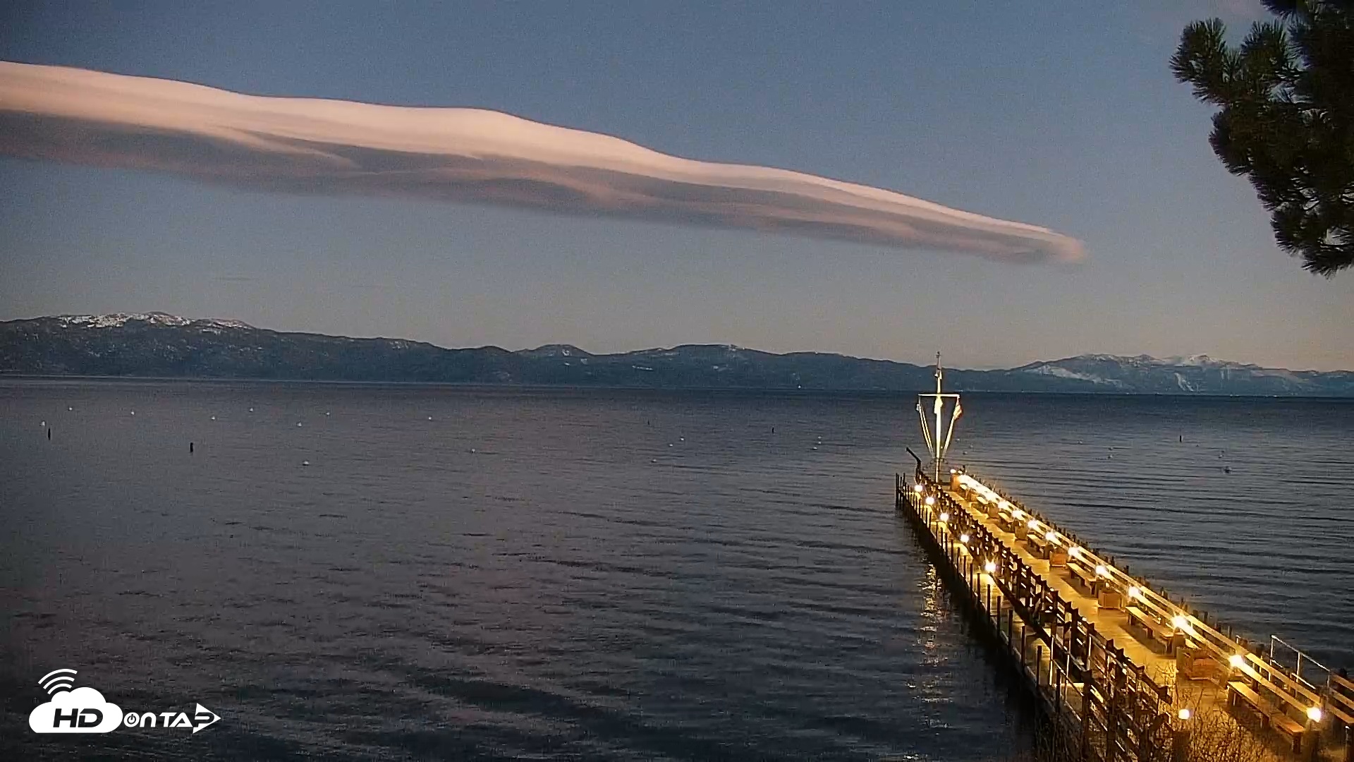 Snapshot of Garwoods Grill and Pier Live Cam taken Mar 9, 2026, 7:30pm PDT