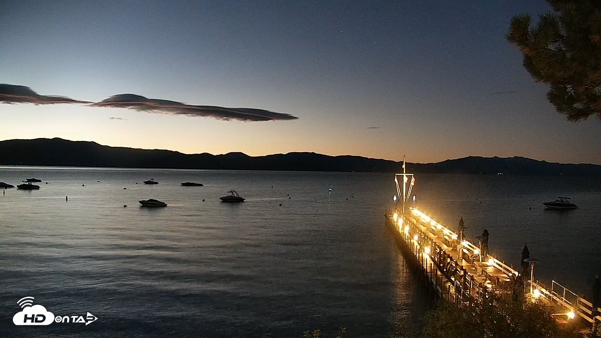 Snapshot of Garwoods Grill and Pier Live Cam taken Sep 11, 2026, 5:59am PDT