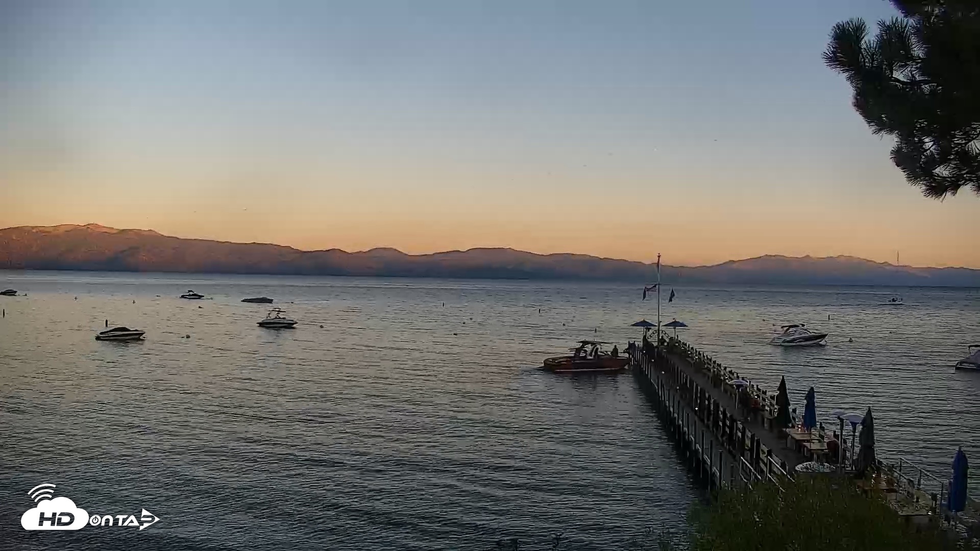 Snapshot of Garwoods Grill and Pier Live Cam taken Sep 15, 2026, 7:00pm PDT