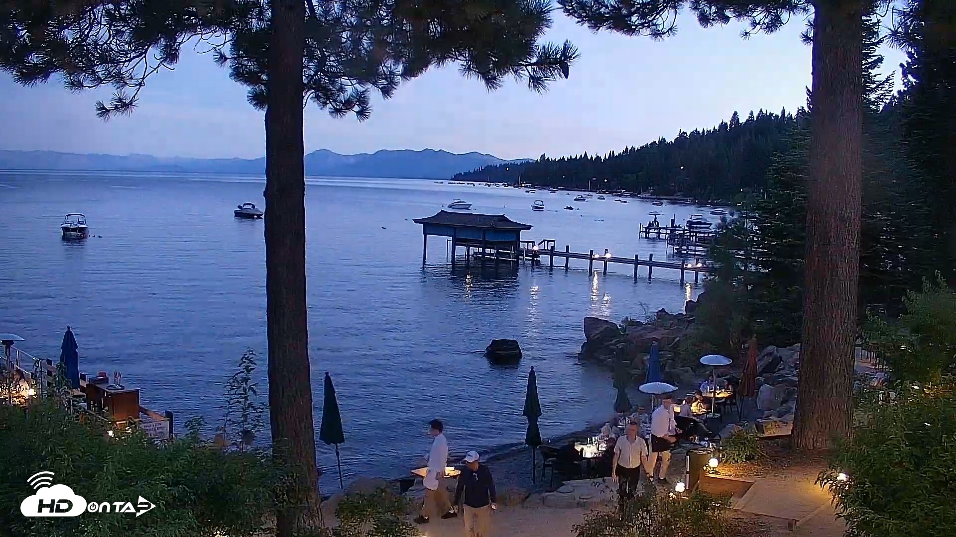 Snapshot of Garwoods Grill and Pier Live Cam taken Aug 18, 2026, 8:12pm PDT