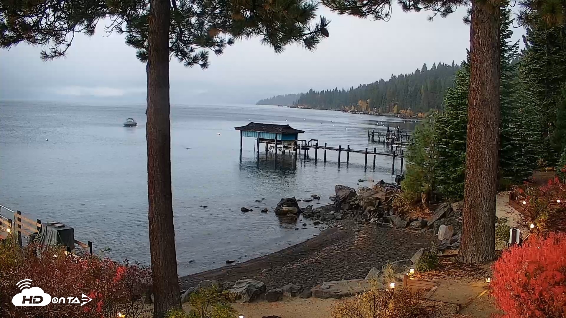 Snapshot of Garwoods Grill and Pier Live Cam taken Oct 23, 2026, 7:10am PDT