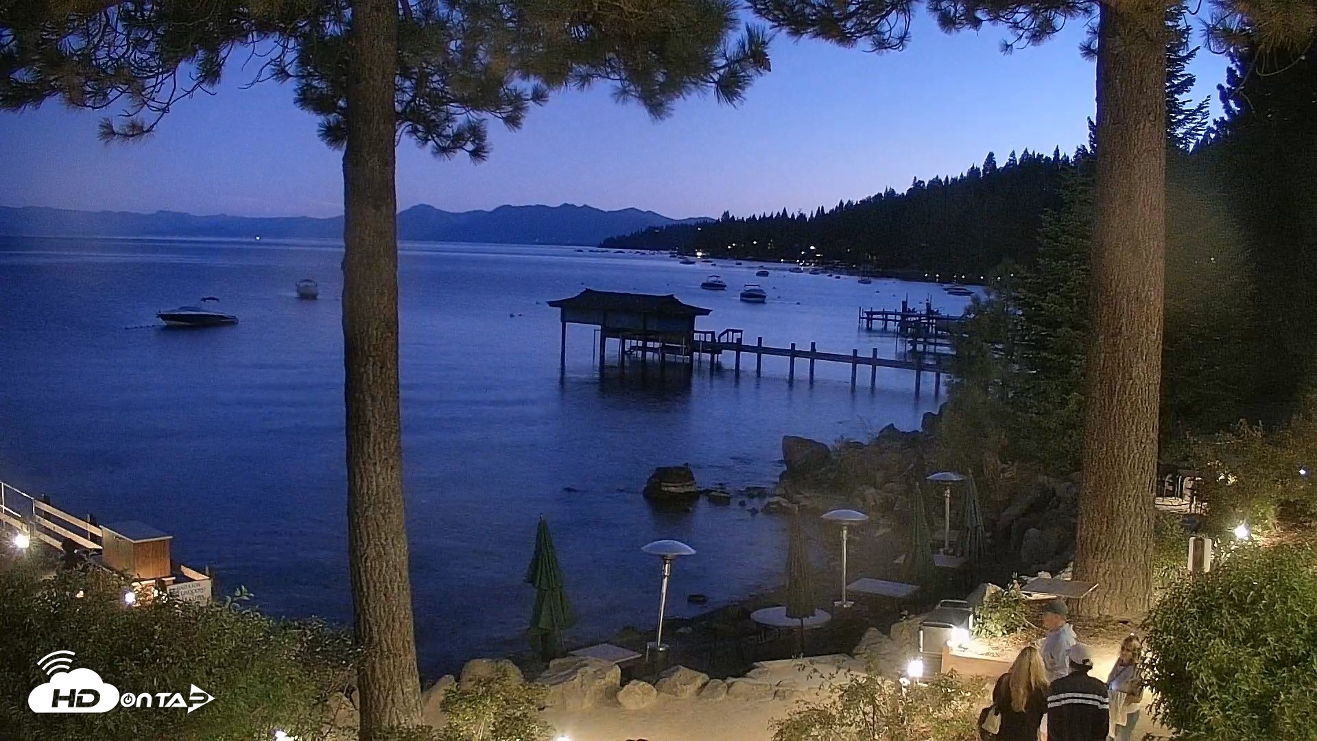 Snapshot of Garwoods Grill and Pier Live Cam taken Sep 14, 2026, 7:44pm PDT