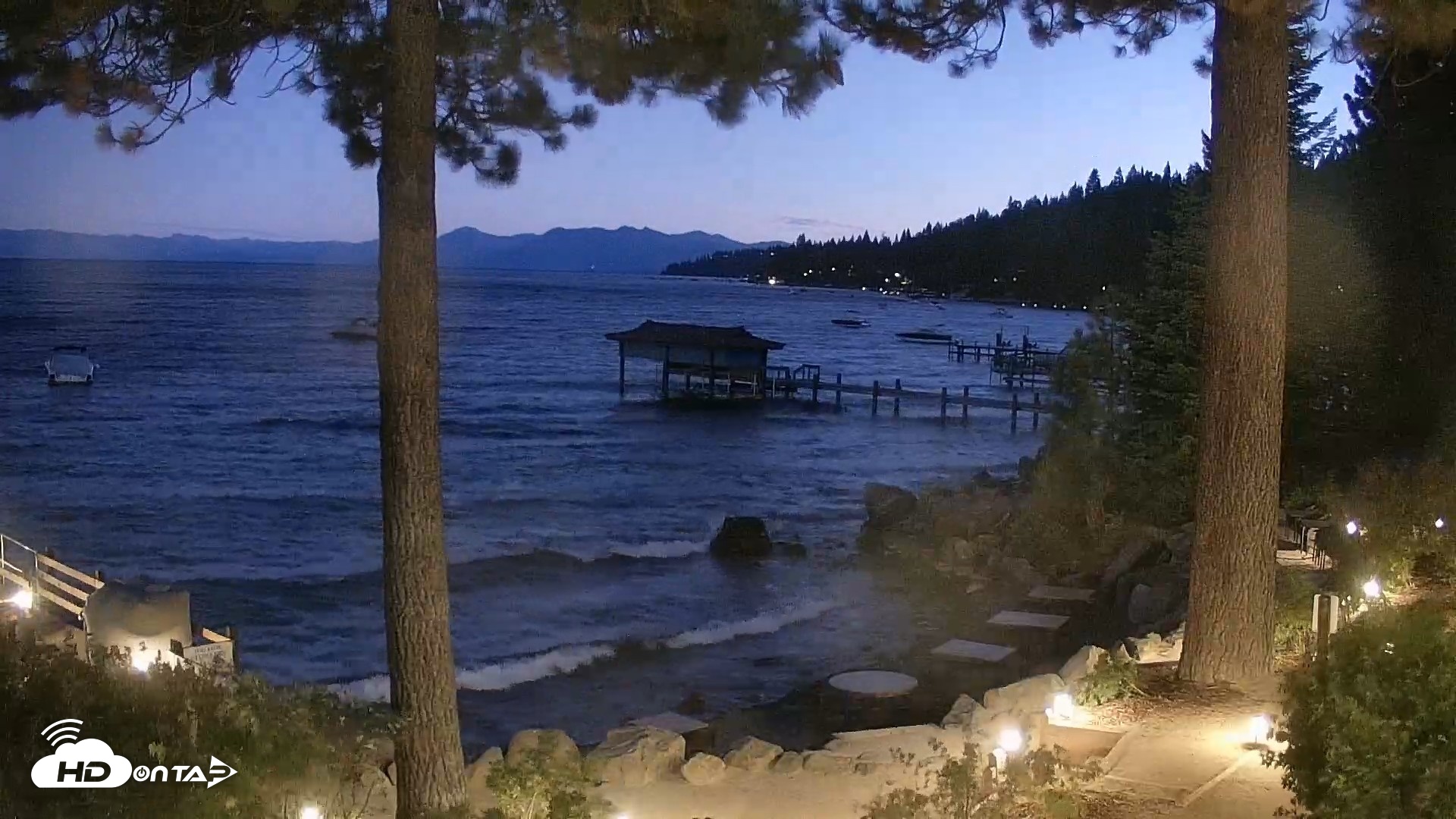 Snapshot of Garwoods Grill and Pier Live Cam taken Sep 12, 2026, 7:47pm PDT