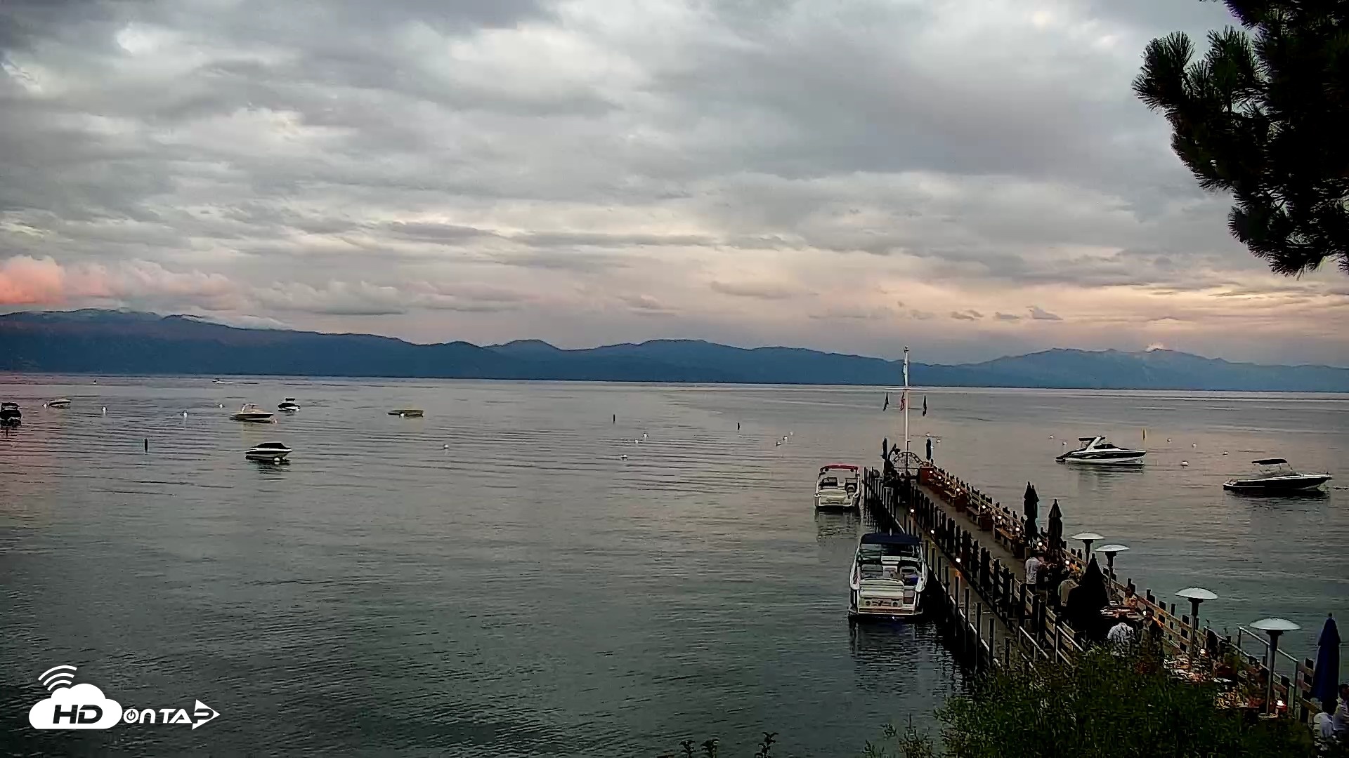 Snapshot of Garwoods Grill and Pier Live Cam taken Aug 28, 2026, 7:32pm PDT