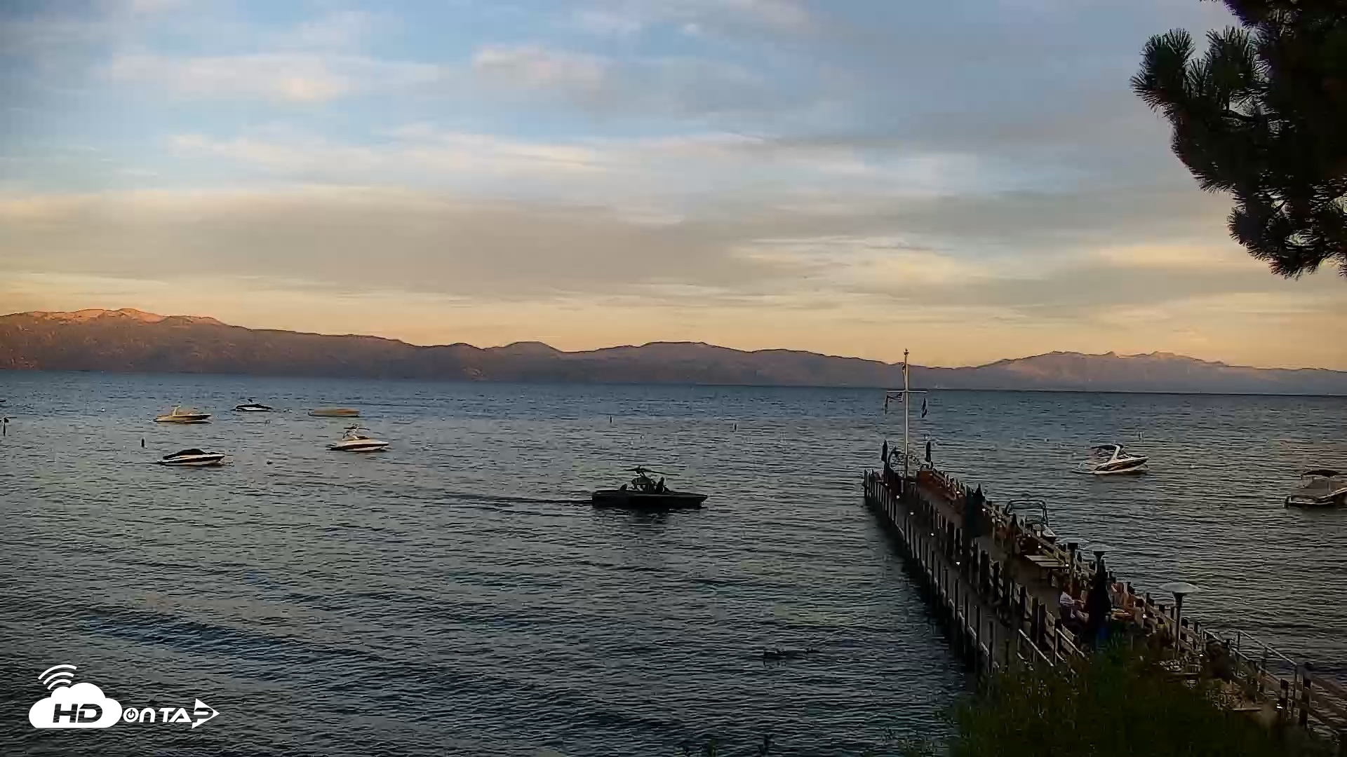 Snapshot of Garwoods Grill and Pier Live Cam taken Aug 25, 2026, 7:27pm PDT