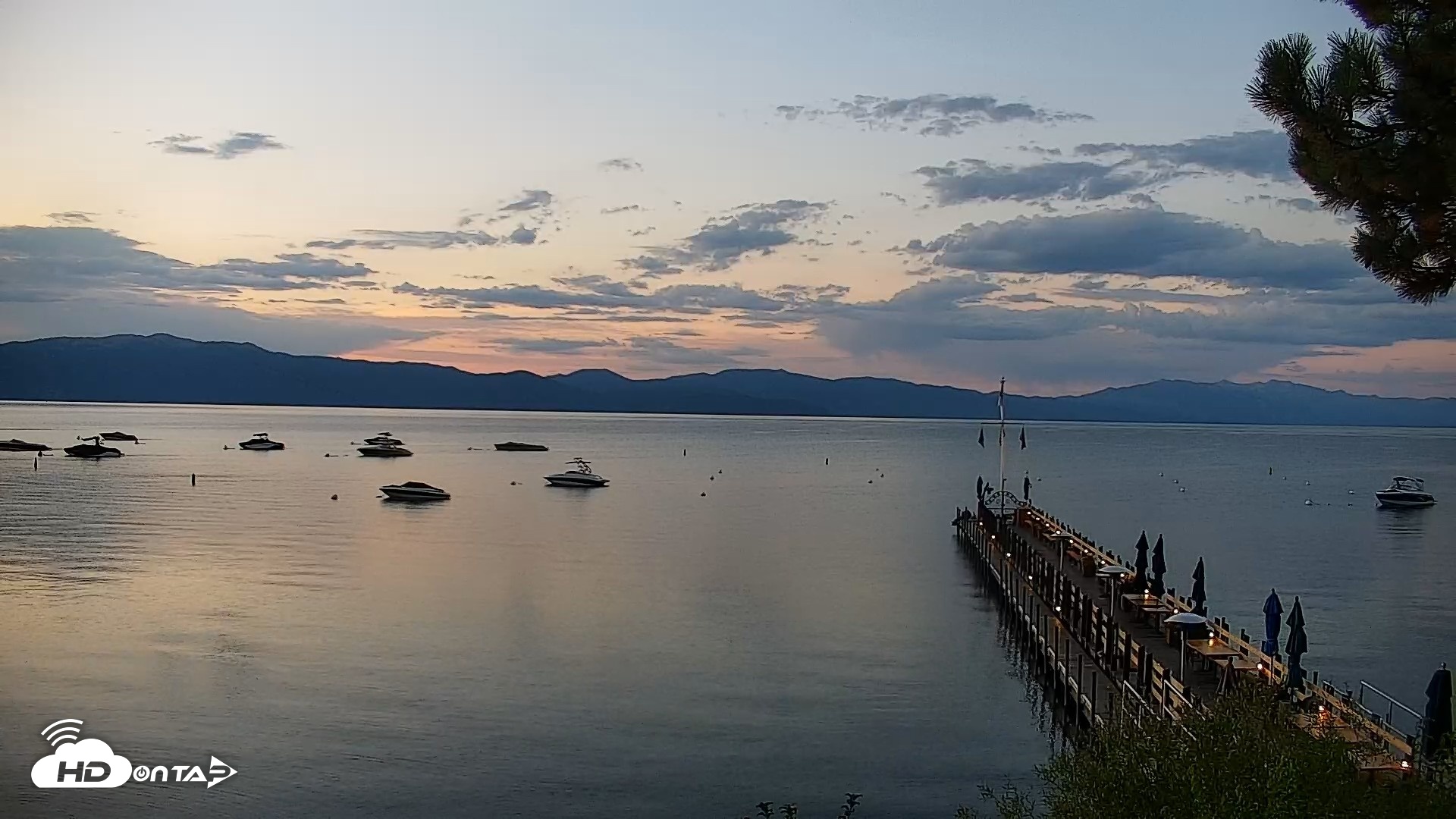 Snapshot of Garwoods Grill and Pier Live Cam taken Aug 11, 2026, 6:07am PDT