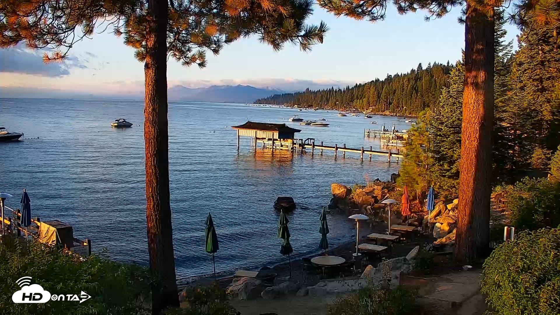 Snapshot of Garwoods Grill and Pier Live Cam taken Aug 29, 2026, 6:46am PDT