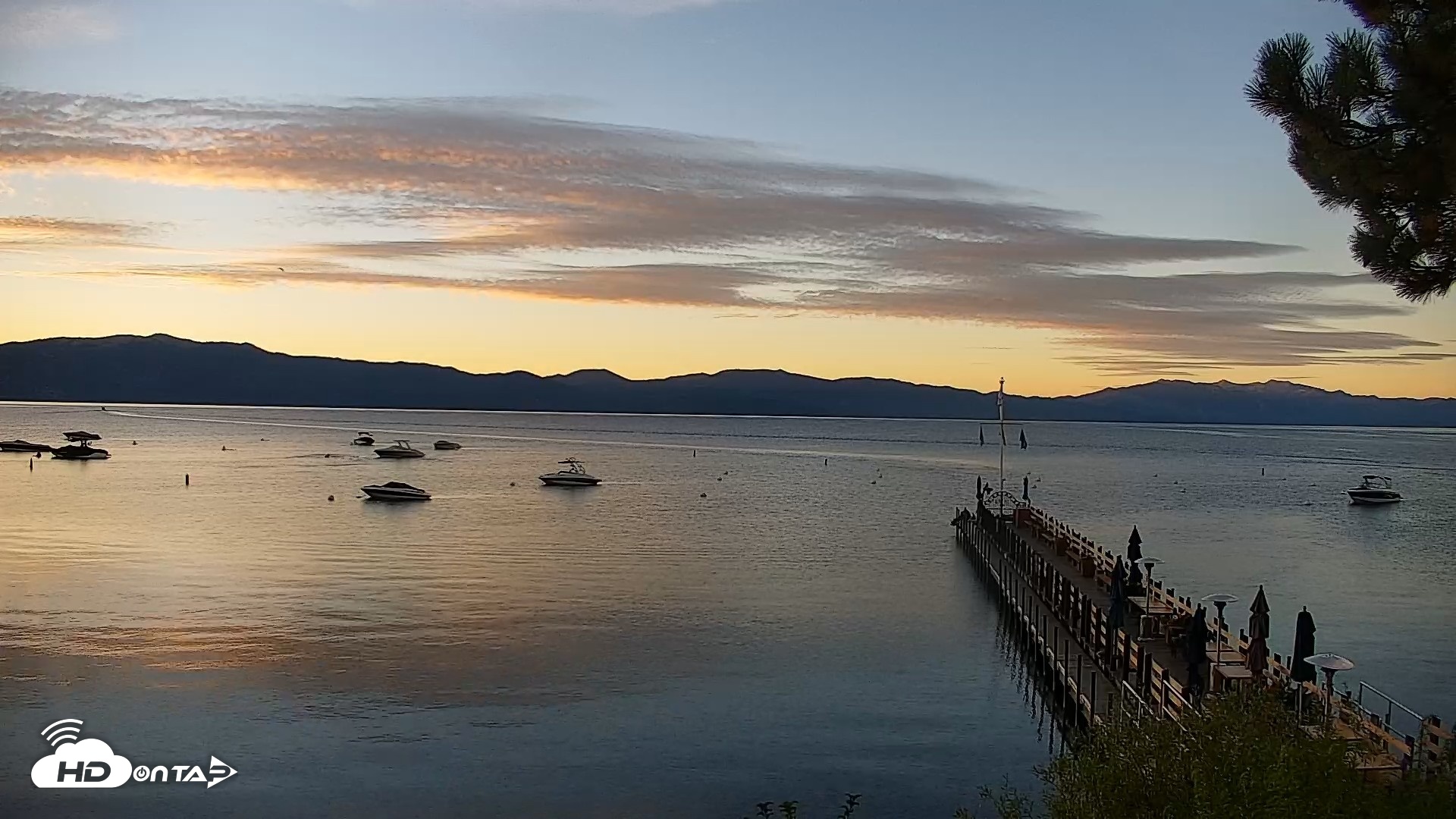 Snapshot of Garwoods Grill and Pier Live Cam taken Aug 18, 2026, 6:23am PDT