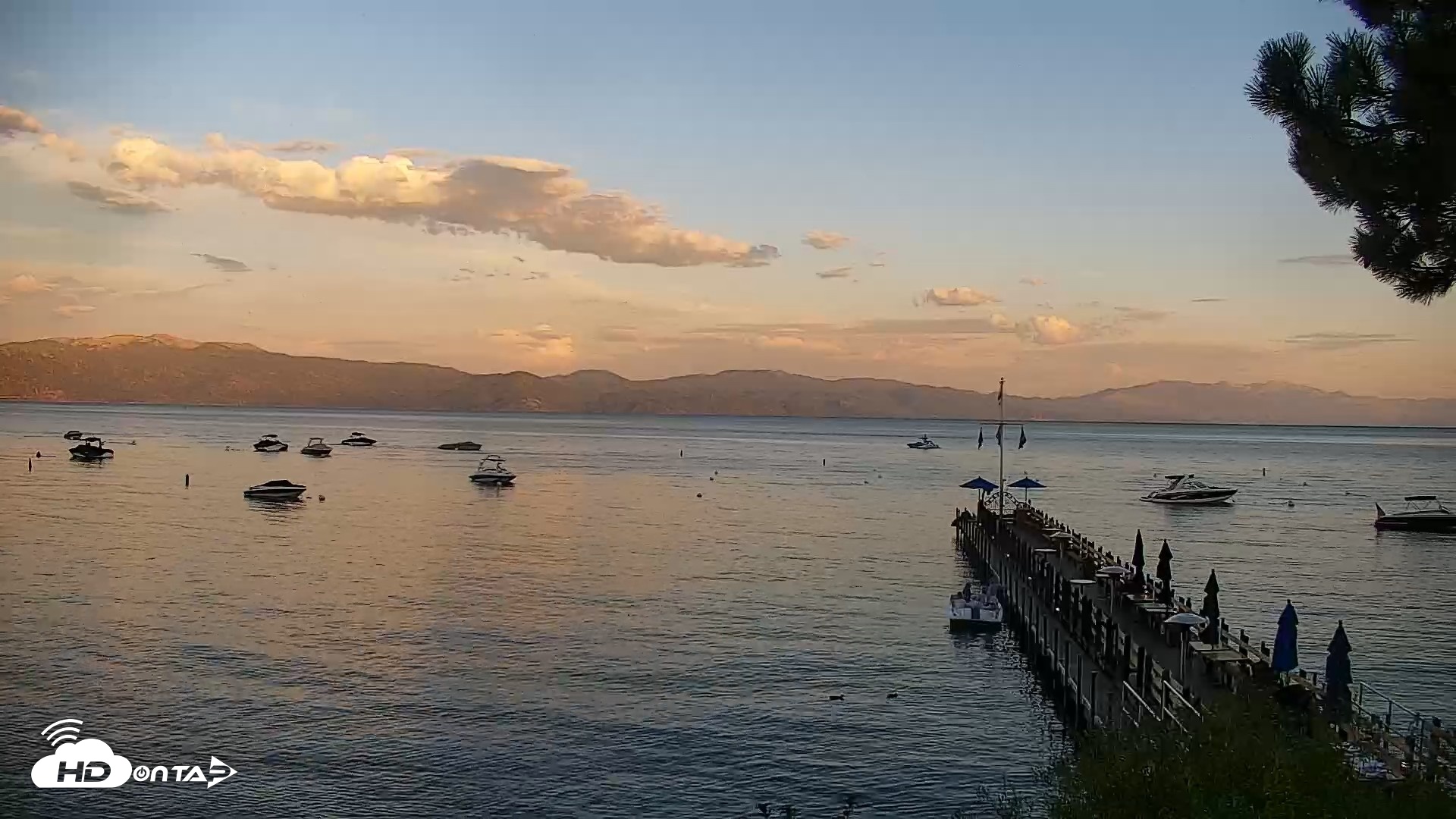 Snapshot of Garwoods Grill and Pier Live Cam taken Aug 11, 2026, 7:41pm PDT