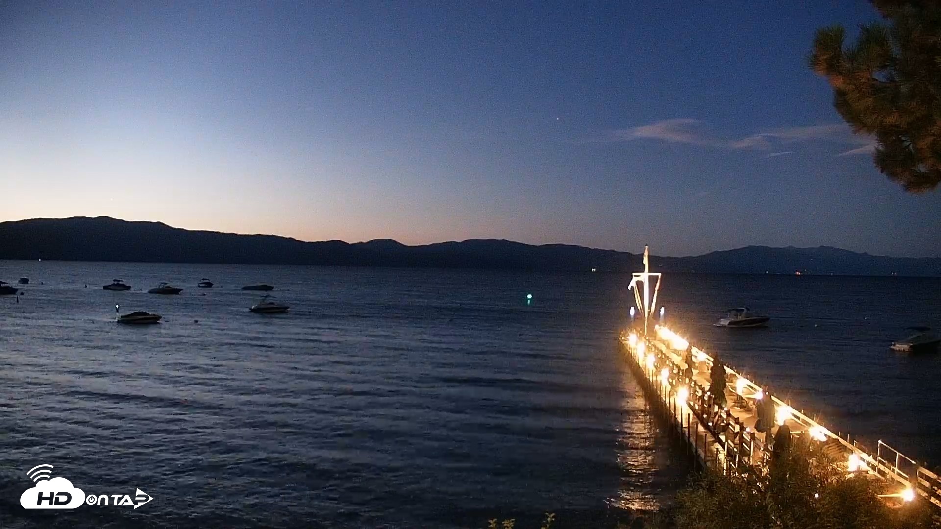 Snapshot of Garwoods Grill and Pier Live Cam taken Aug 14, 2026, 5:31am PDT